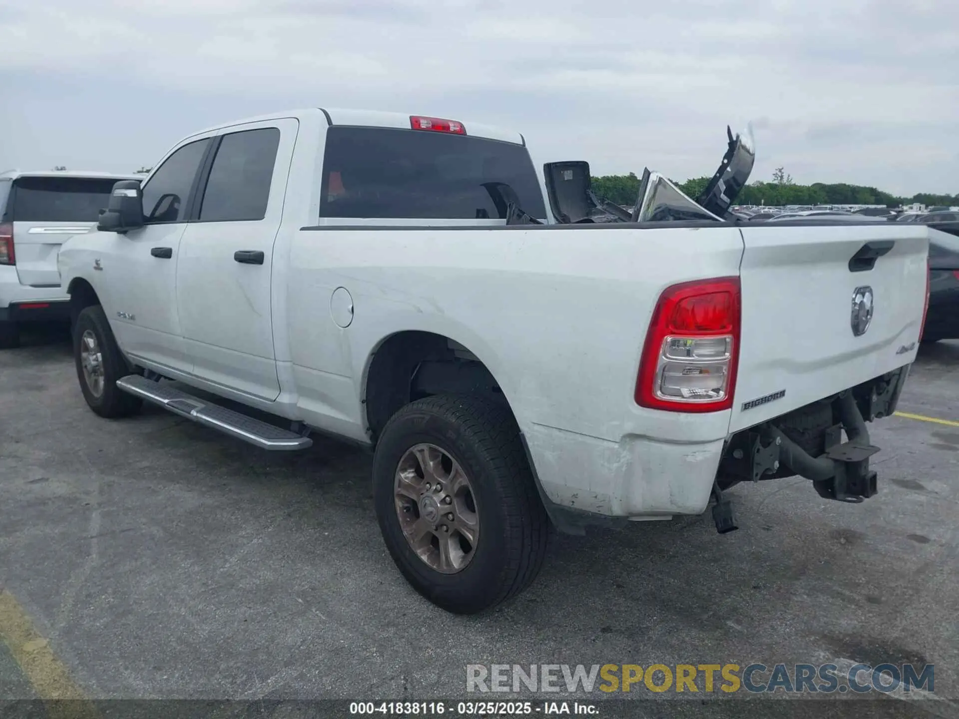 3 Photograph of a damaged car 3C6UR5DL9RG297746 RAM 2500 2024