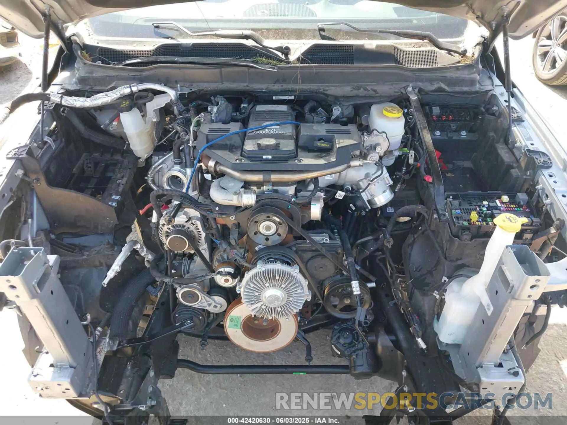 10 Photograph of a damaged car 3C6UR5DL9RG303108 RAM 2500 2024