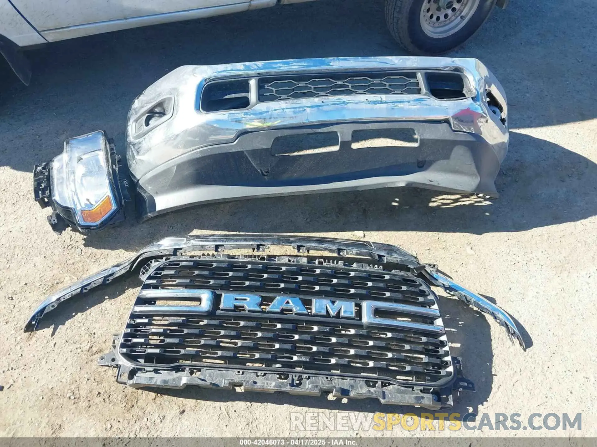 12 Photograph of a damaged car 3C6UR5DL9RG303433 RAM 2500 2024