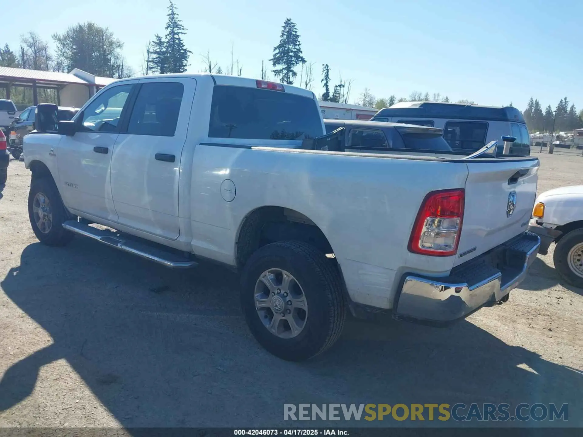 3 Photograph of a damaged car 3C6UR5DL9RG303433 RAM 2500 2024