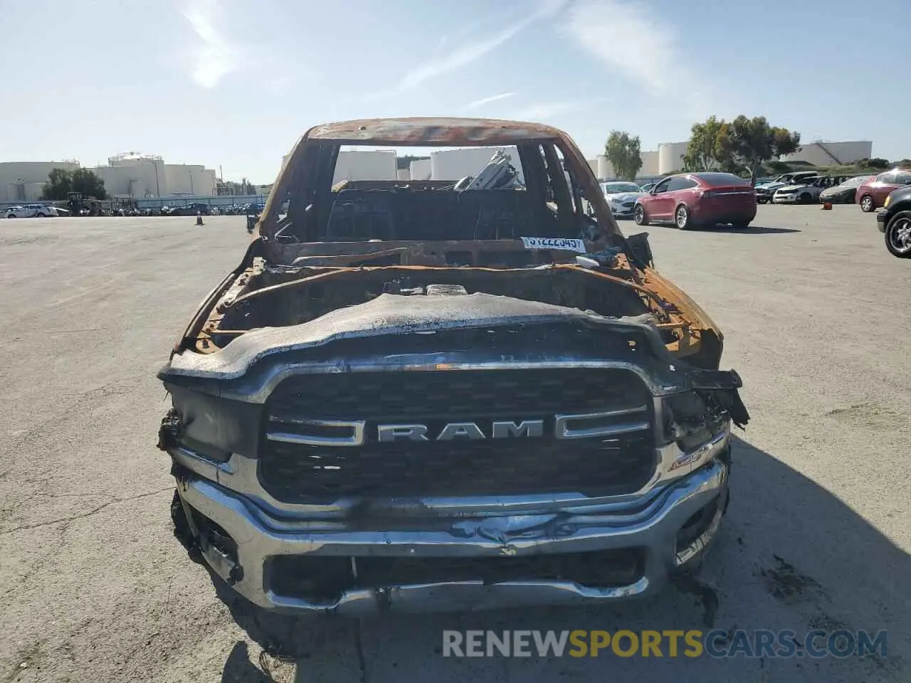 5 Photograph of a damaged car 3C6UR5DLXRG176742 RAM 2500 2024