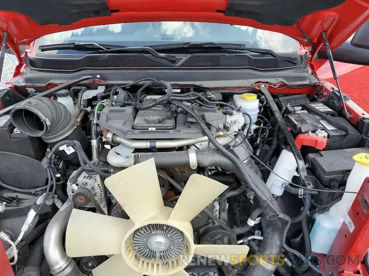 11 Photograph of a damaged car 3C6UR5EL0RG207351 RAM 2500 2024