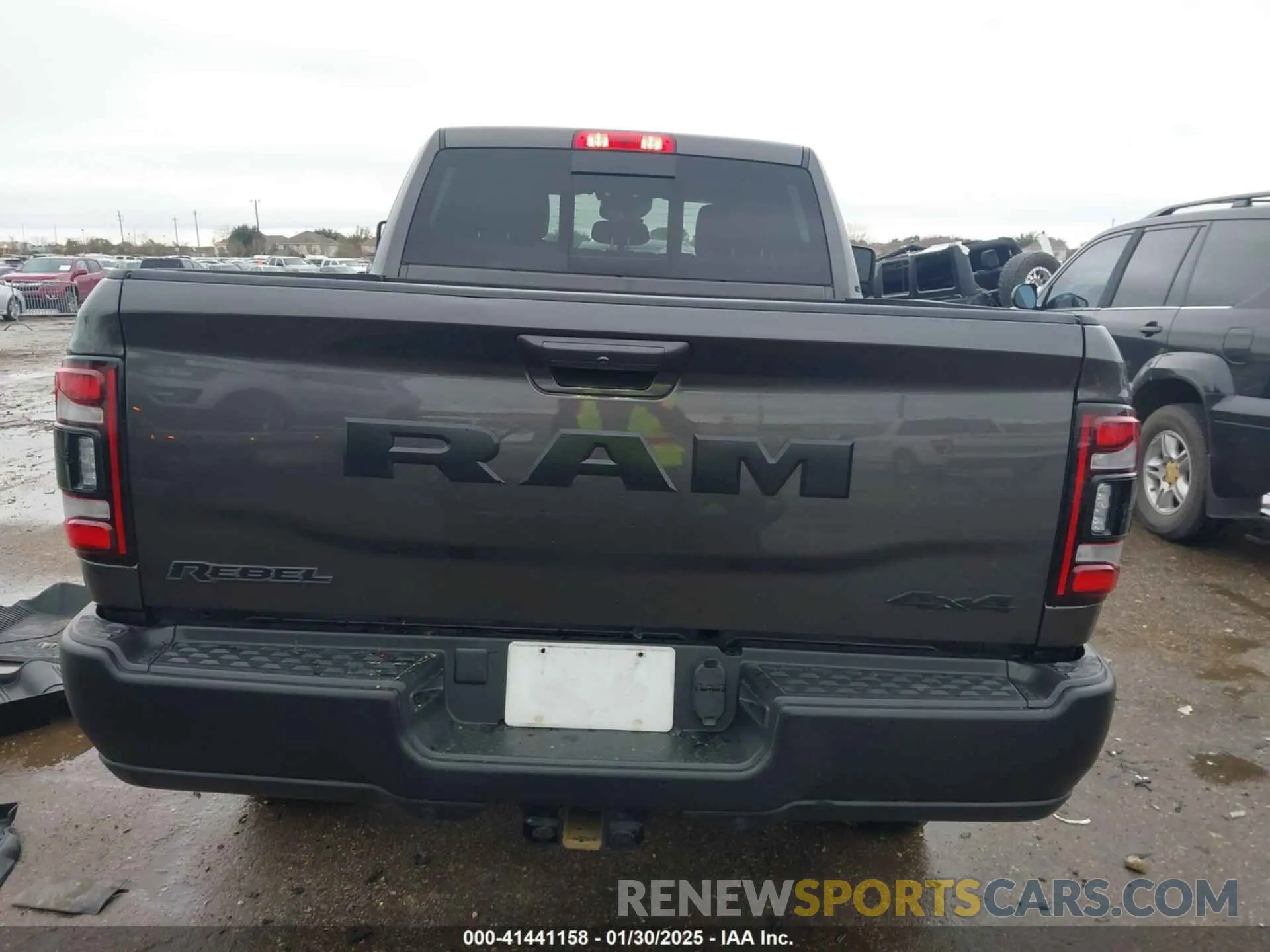 17 Photograph of a damaged car 3C6UR5EL1RG158371 RAM 2500 2024