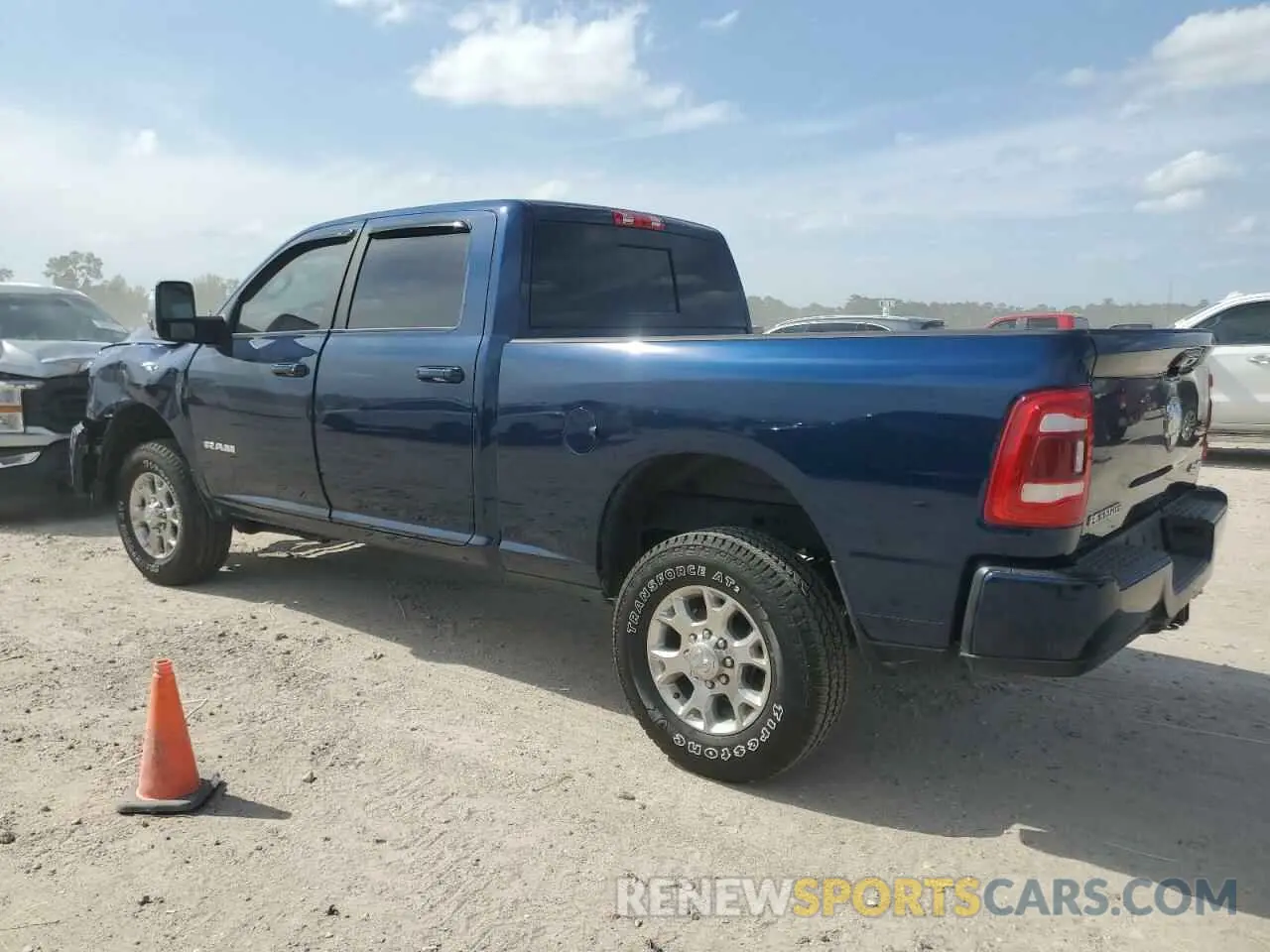 2 Photograph of a damaged car 3C6UR5FJ3RG351408 RAM 2500 2024