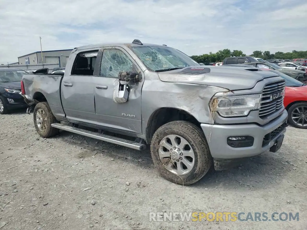 4 Photograph of a damaged car 3C6UR5FJ3RG365650 RAM 2500 2024