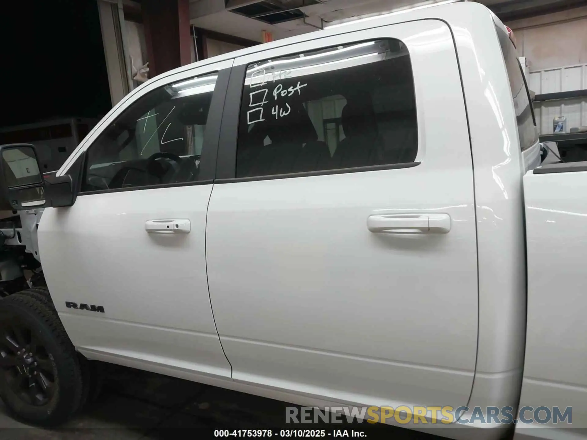 15 Photograph of a damaged car 3C6UR5FJ7RG143466 RAM 2500 2024