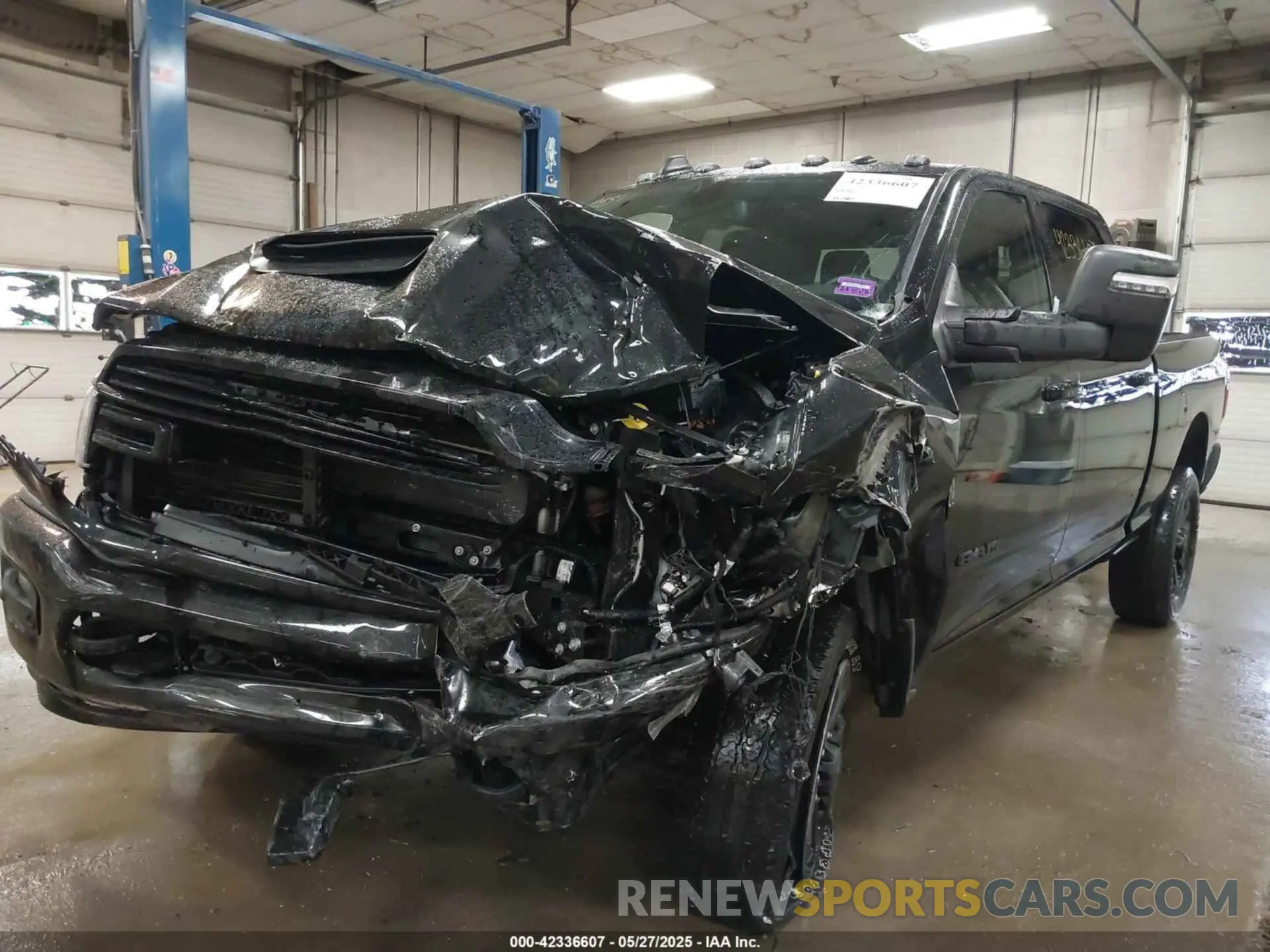 6 Photograph of a damaged car 3C6UR5FJ8RG207417 RAM 2500 2024