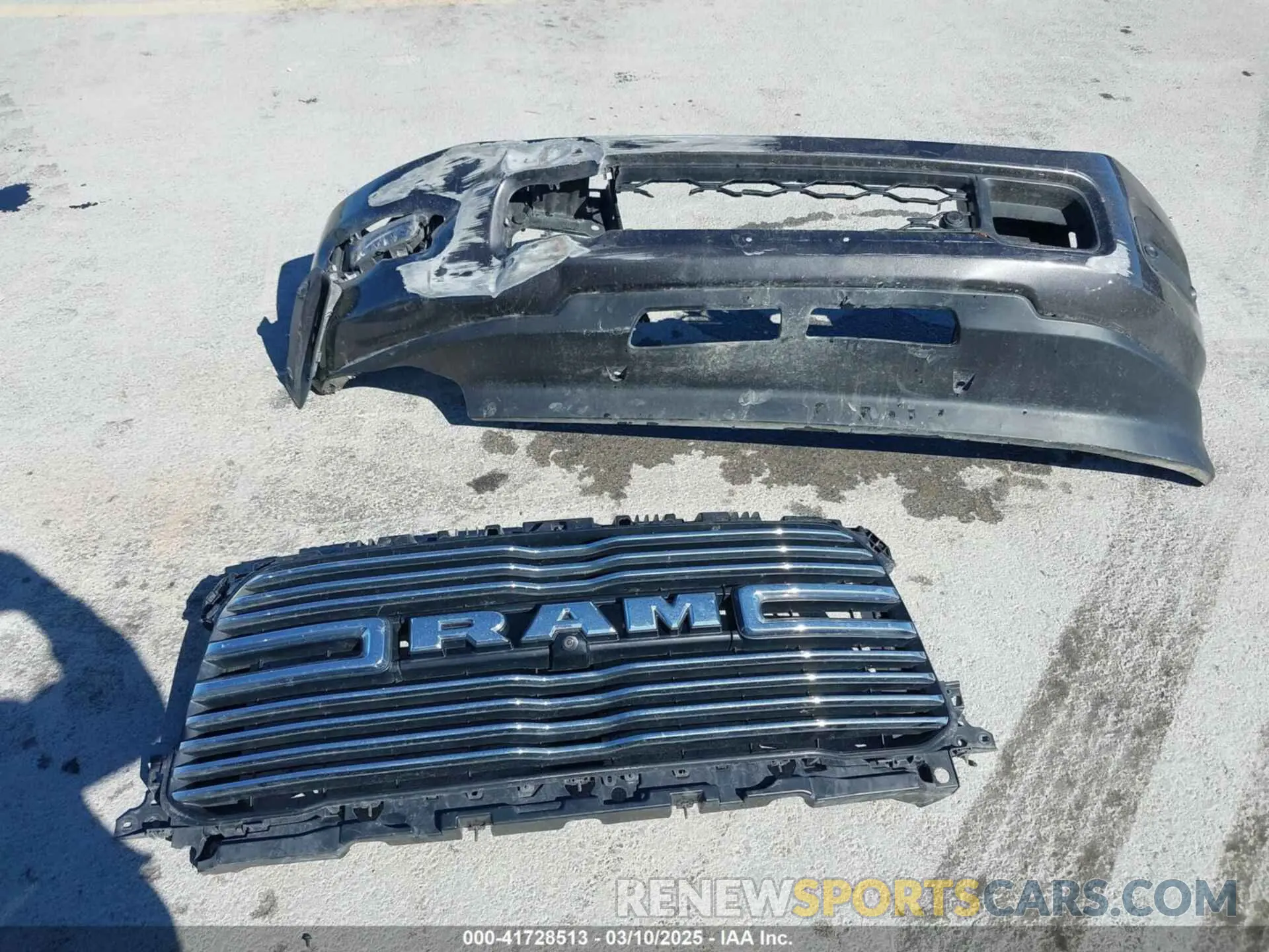 12 Photograph of a damaged car 3C6UR5FL0RG117504 RAM 2500 2024