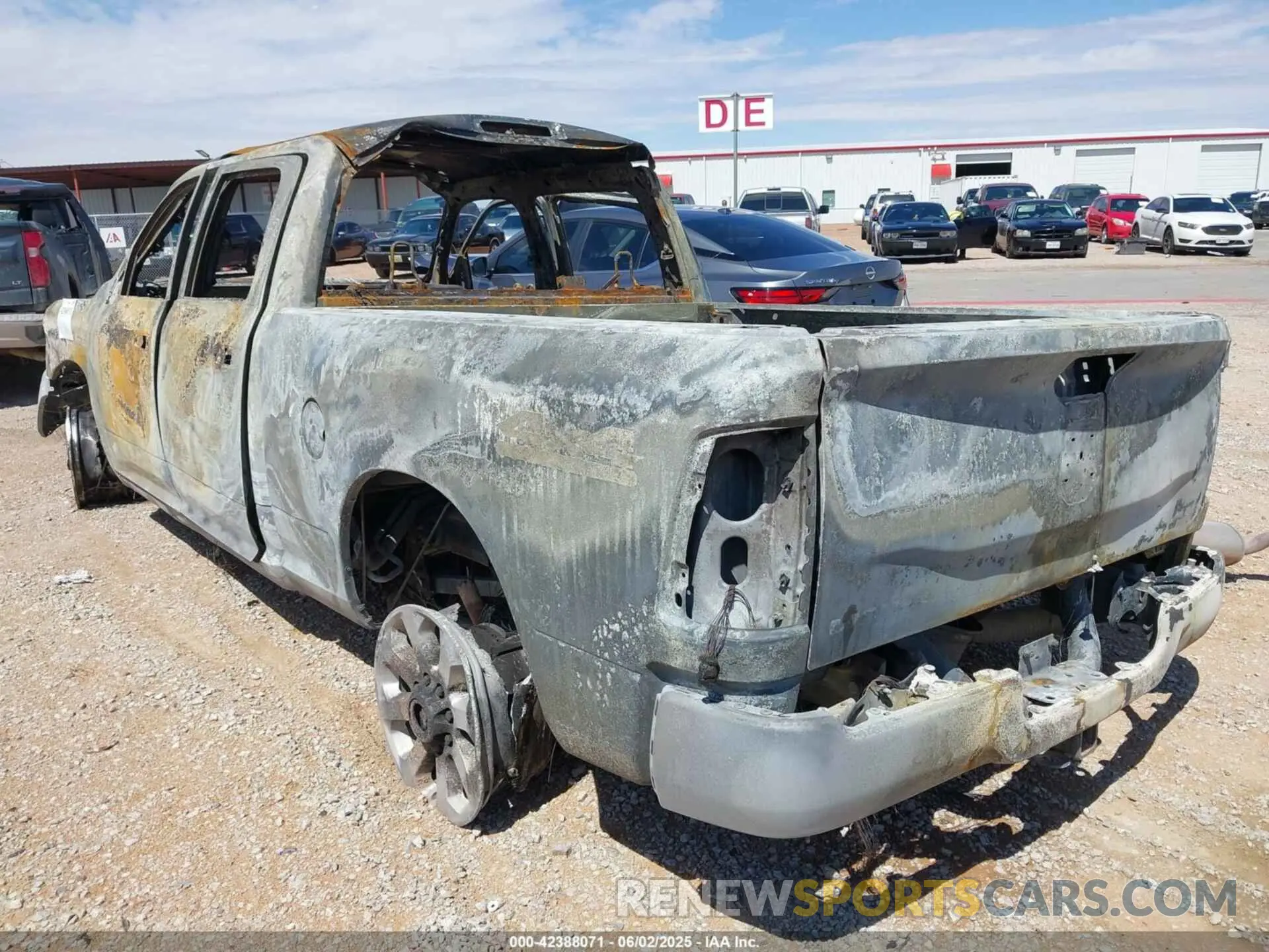 3 Photograph of a damaged car 3C6UR5FL0RG264485 RAM 2500 2024