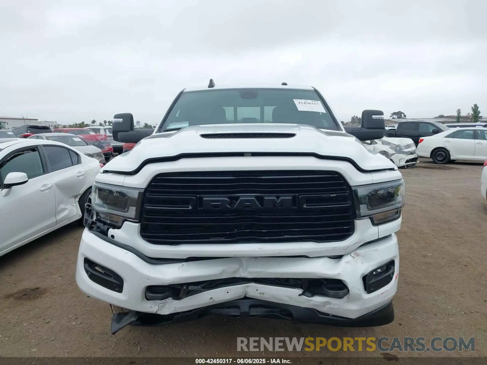 12 Photograph of a damaged car 3C6UR5FL1RG279271 RAM 2500 2024