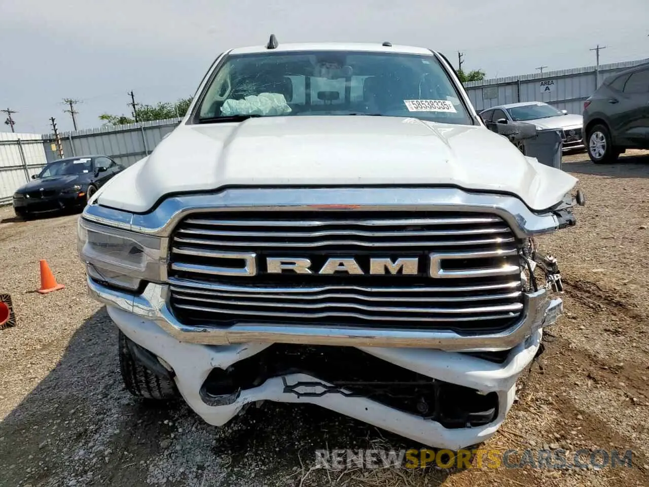 5 Photograph of a damaged car 3C6UR5FL1RG341106 RAM 2500 2024