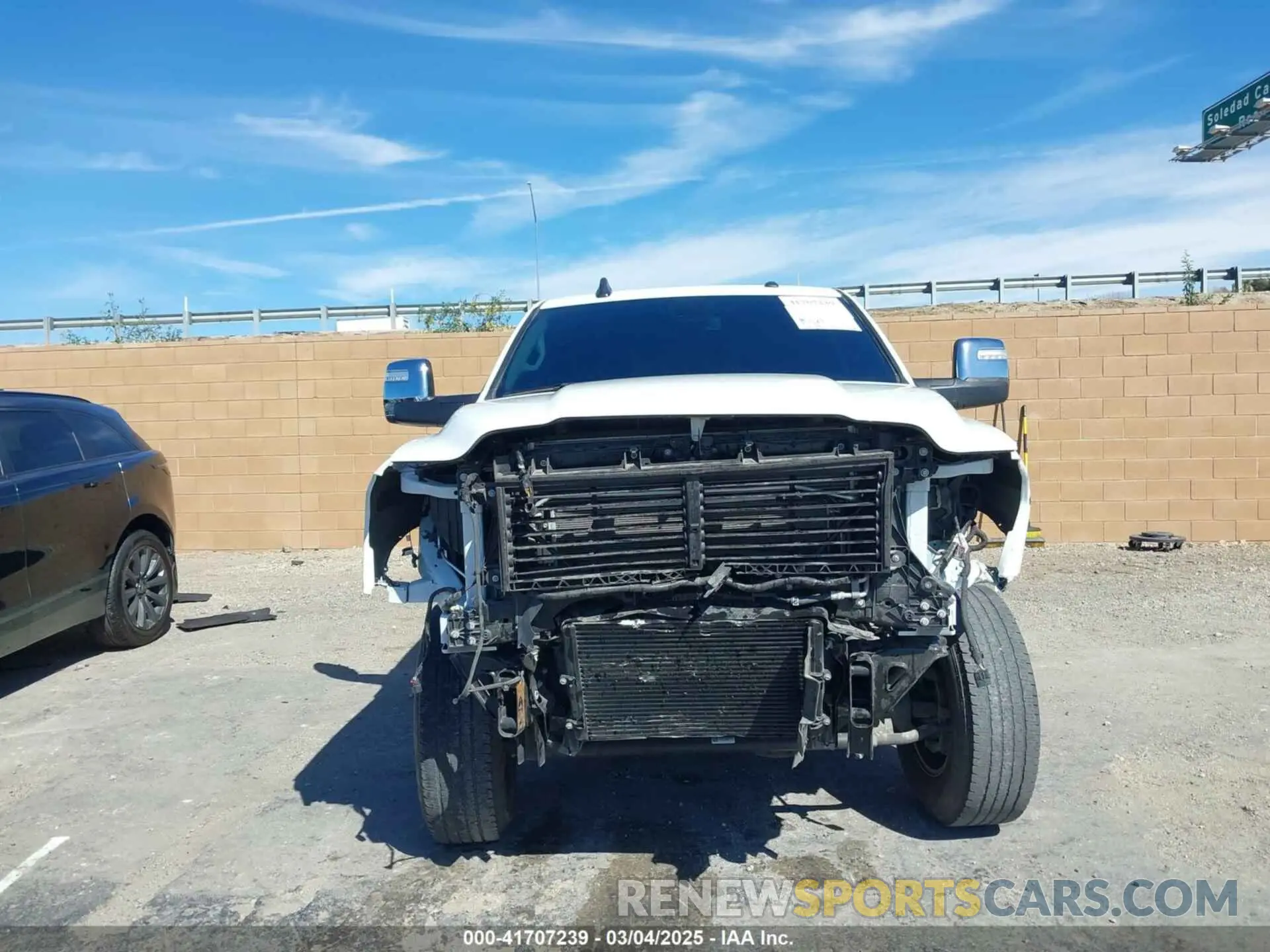 12 Photograph of a damaged car 3C6UR5FL2RG267971 RAM 2500 2024