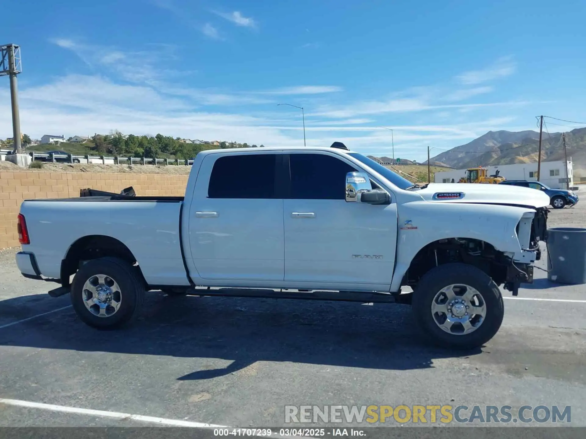 13 Photograph of a damaged car 3C6UR5FL2RG267971 RAM 2500 2024