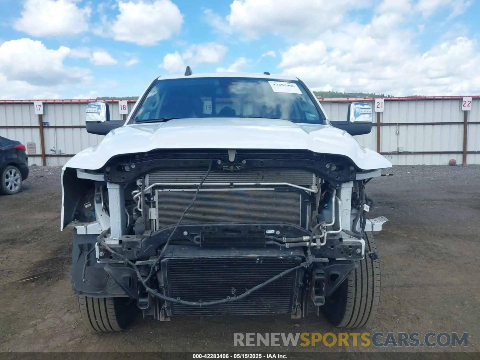13 Photograph of a damaged car 3C6UR5FL2RG285550 RAM 2500 2024