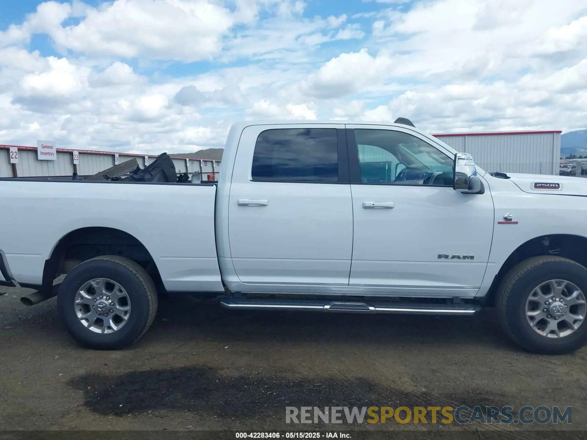 14 Photograph of a damaged car 3C6UR5FL2RG285550 RAM 2500 2024