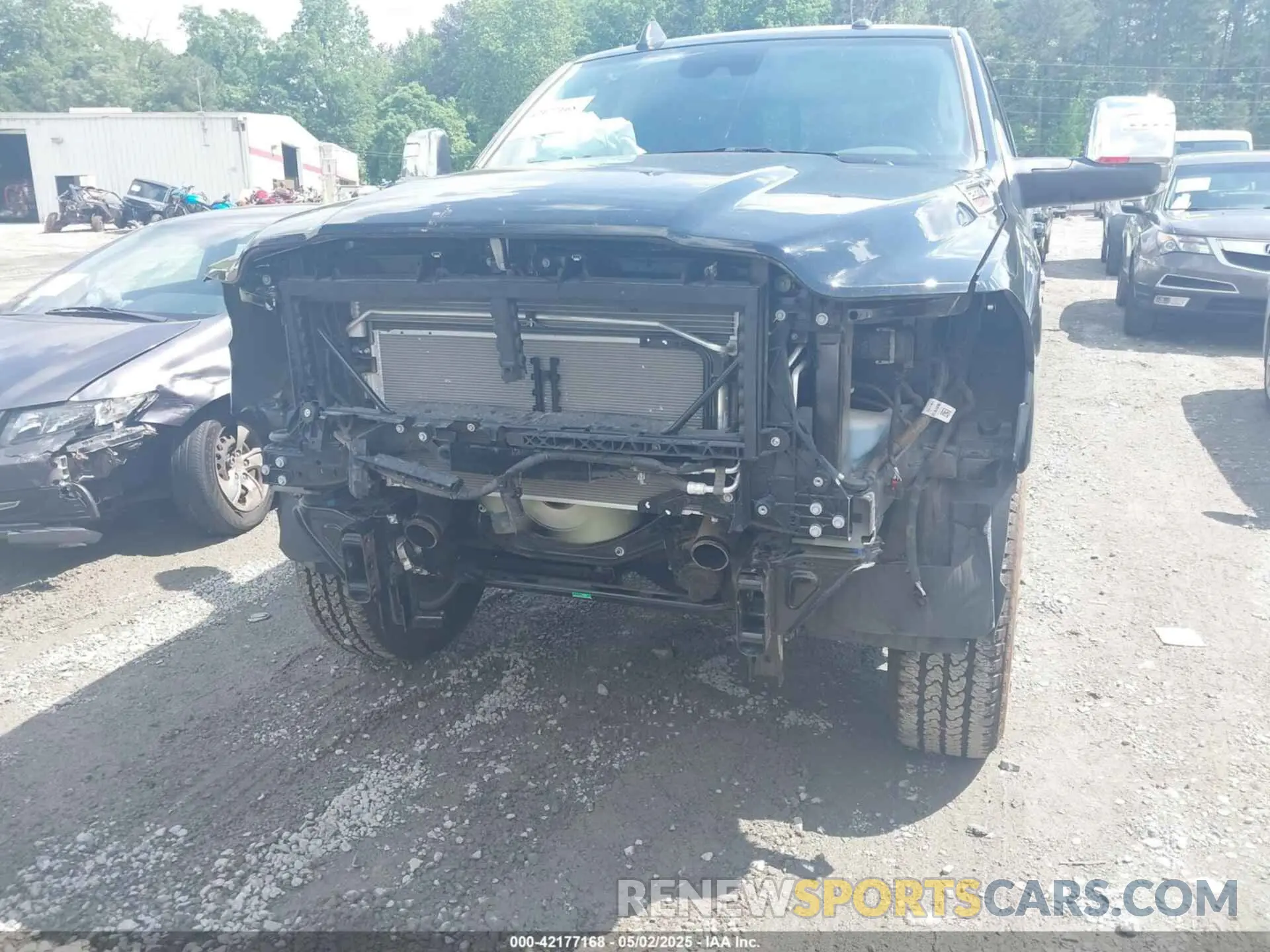 6 Photograph of a damaged car 3C6UR5FL3RG407946 RAM 2500 2024