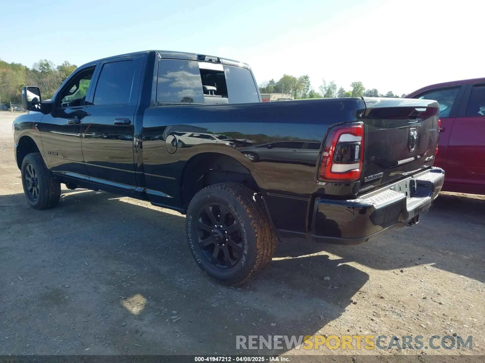 3 Photograph of a damaged car 3C6UR5FL4RG112791 RAM 2500 2024