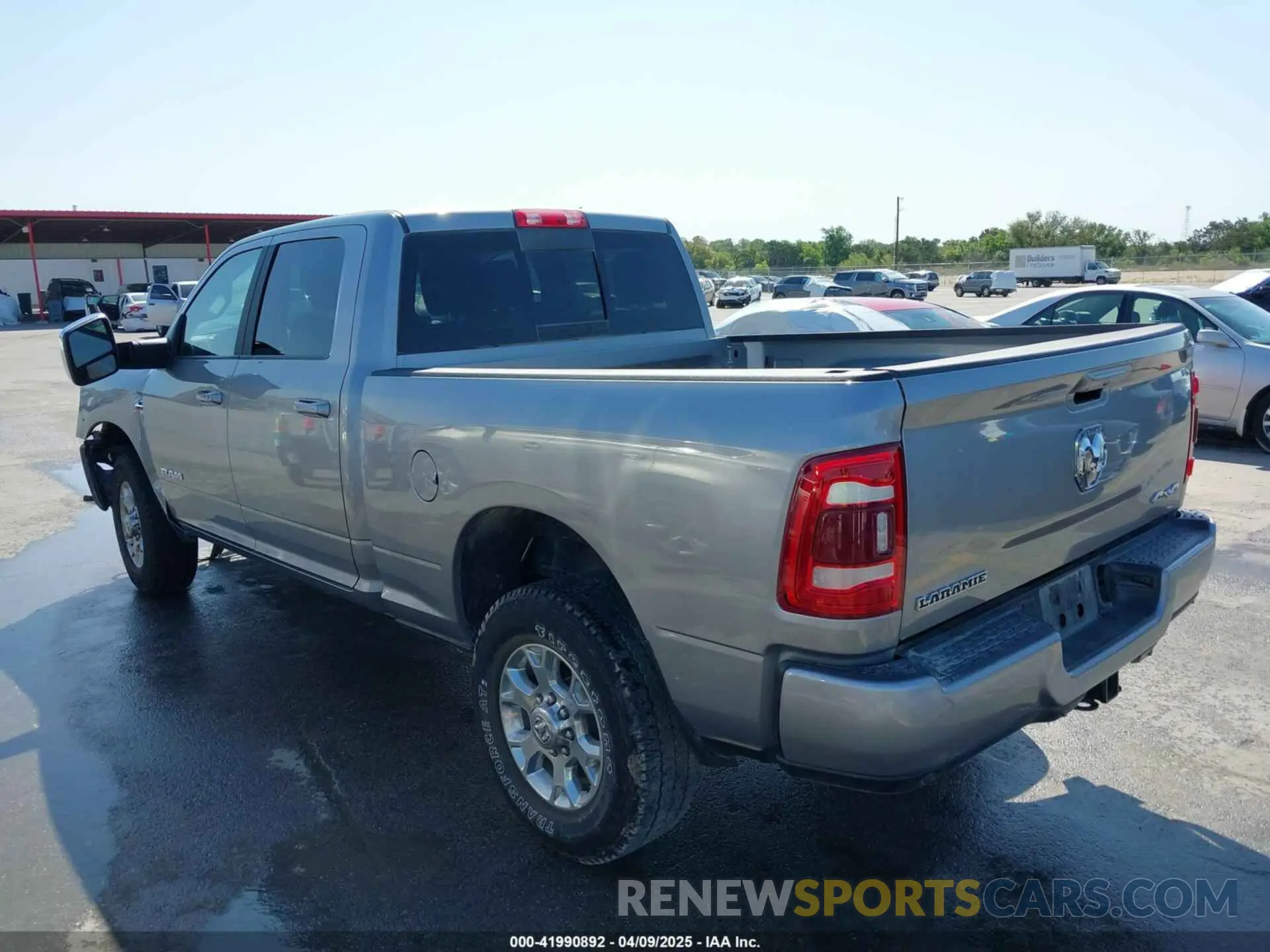 3 Photograph of a damaged car 3C6UR5FL4RG367117 RAM 2500 2024