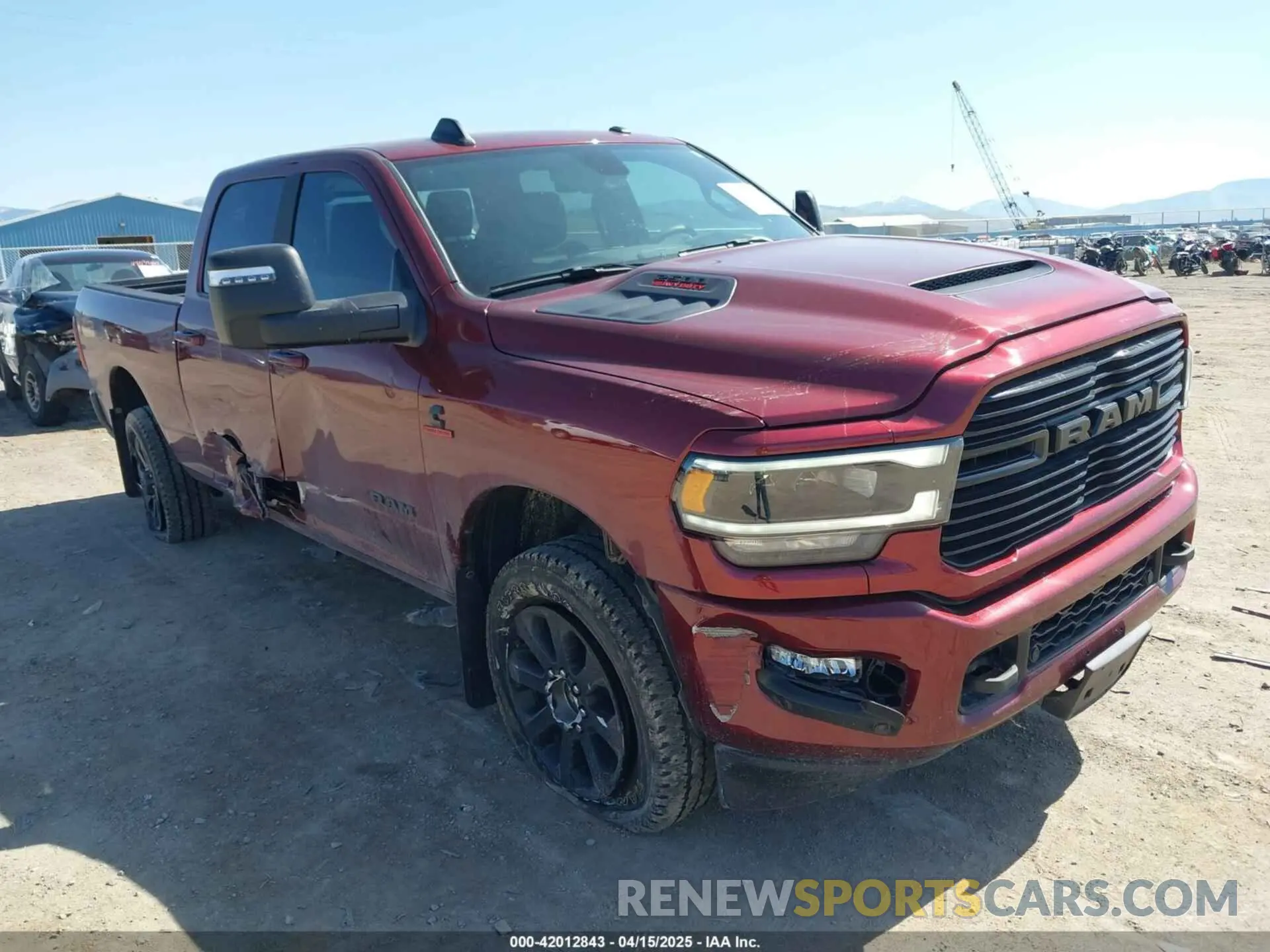 6 Photograph of a damaged car 3C6UR5FL6RG143993 RAM 2500 2024
