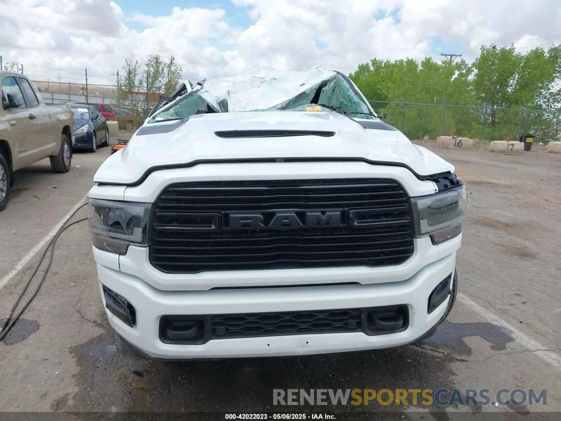11 Photograph of a damaged car 3C6UR5FL6RG288306 RAM 2500 2024