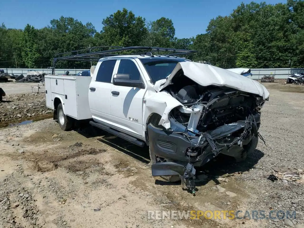 4 Photograph of a damaged car 3C6UR5FL6RG366874 RAM 2500 2024
