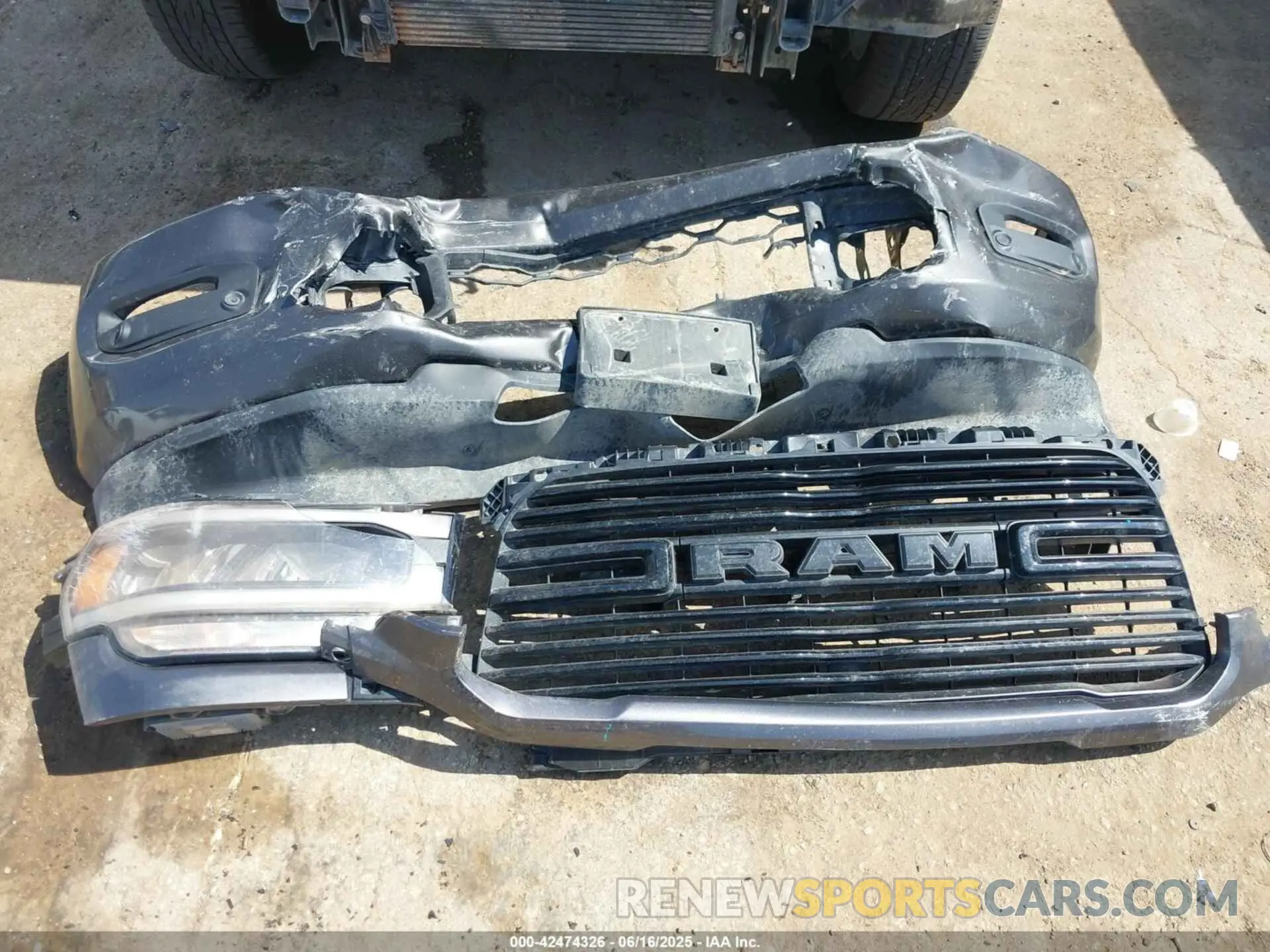 12 Photograph of a damaged car 3C6UR5FL8RG281857 RAM 2500 2024