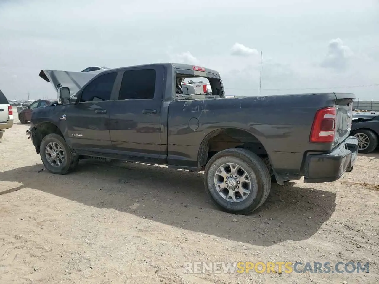 2 Photograph of a damaged car 3C6UR5FL9RG355268 RAM 2500 2024