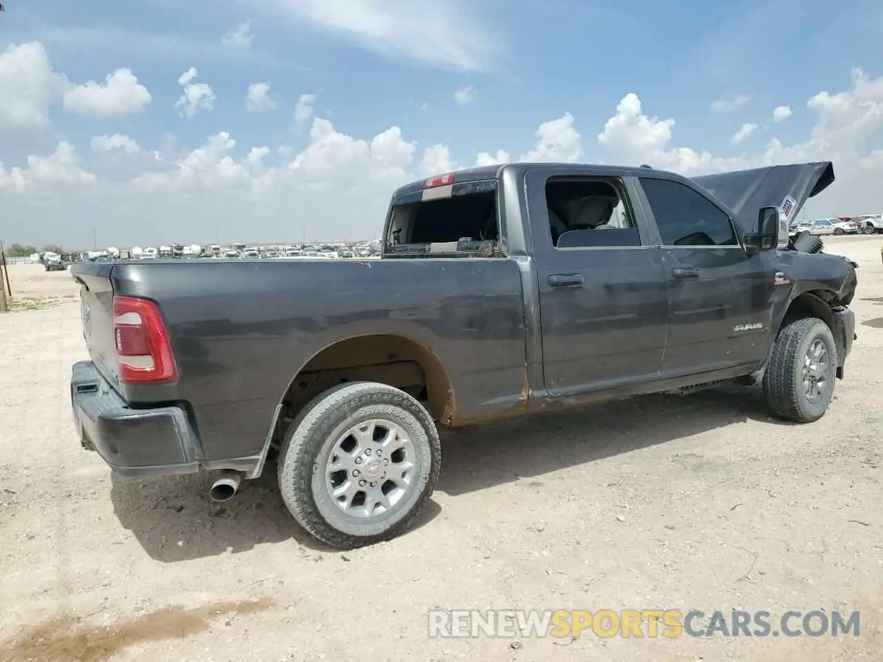 3 Photograph of a damaged car 3C6UR5FL9RG355268 RAM 2500 2024