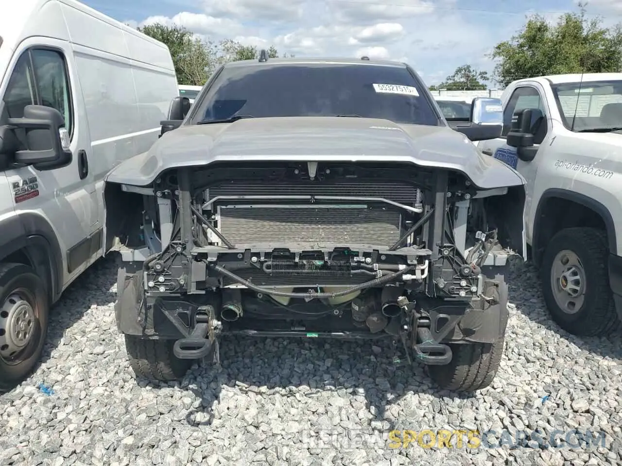 5 Photograph of a damaged car 3C6UR5FLXRG104906 RAM 2500 2024