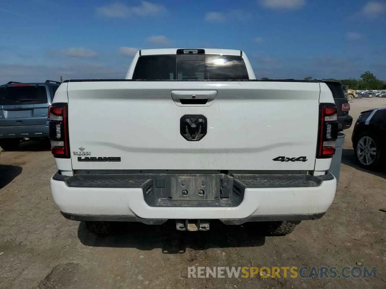 6 Photograph of a damaged car 3C6UR5FLXRG202740 RAM 2500 2024