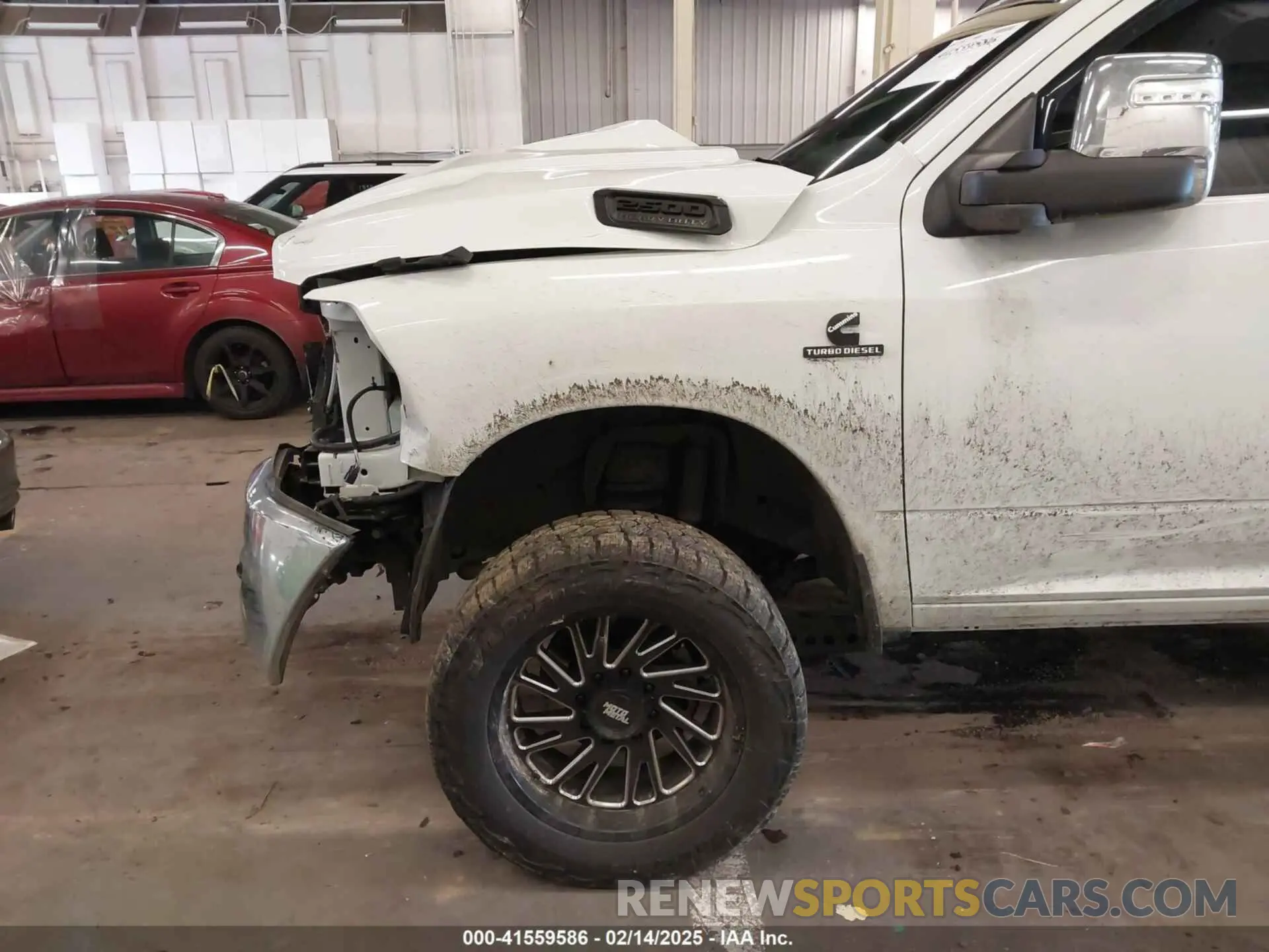 6 Photograph of a damaged car 3C6UR5FLXRG213074 RAM 2500 2024