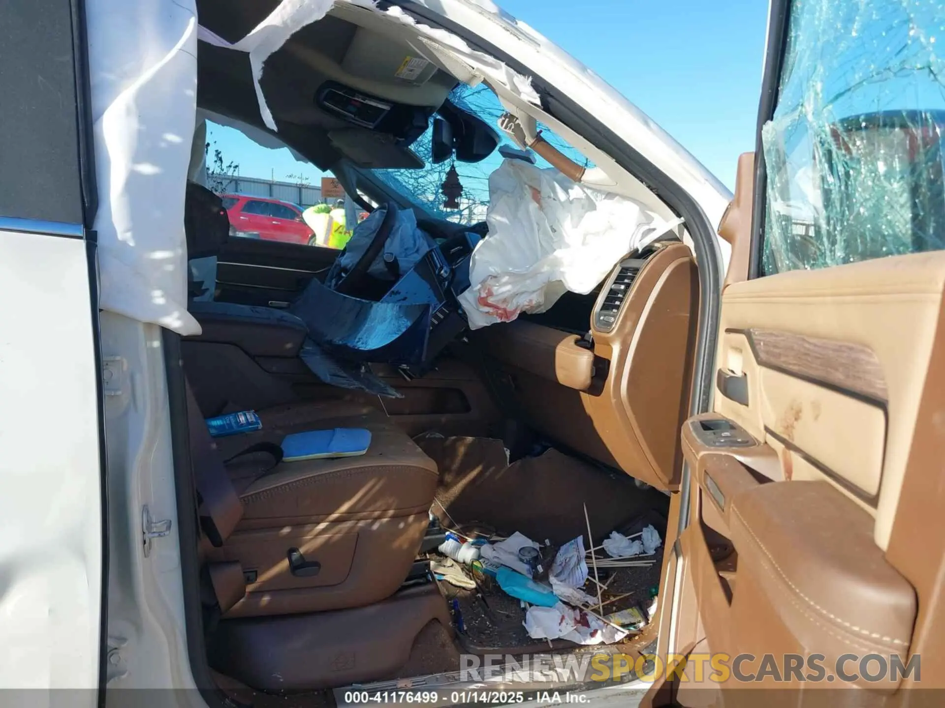 5 Photograph of a damaged car 3C6UR5GL7RG268421 RAM 2500 2024