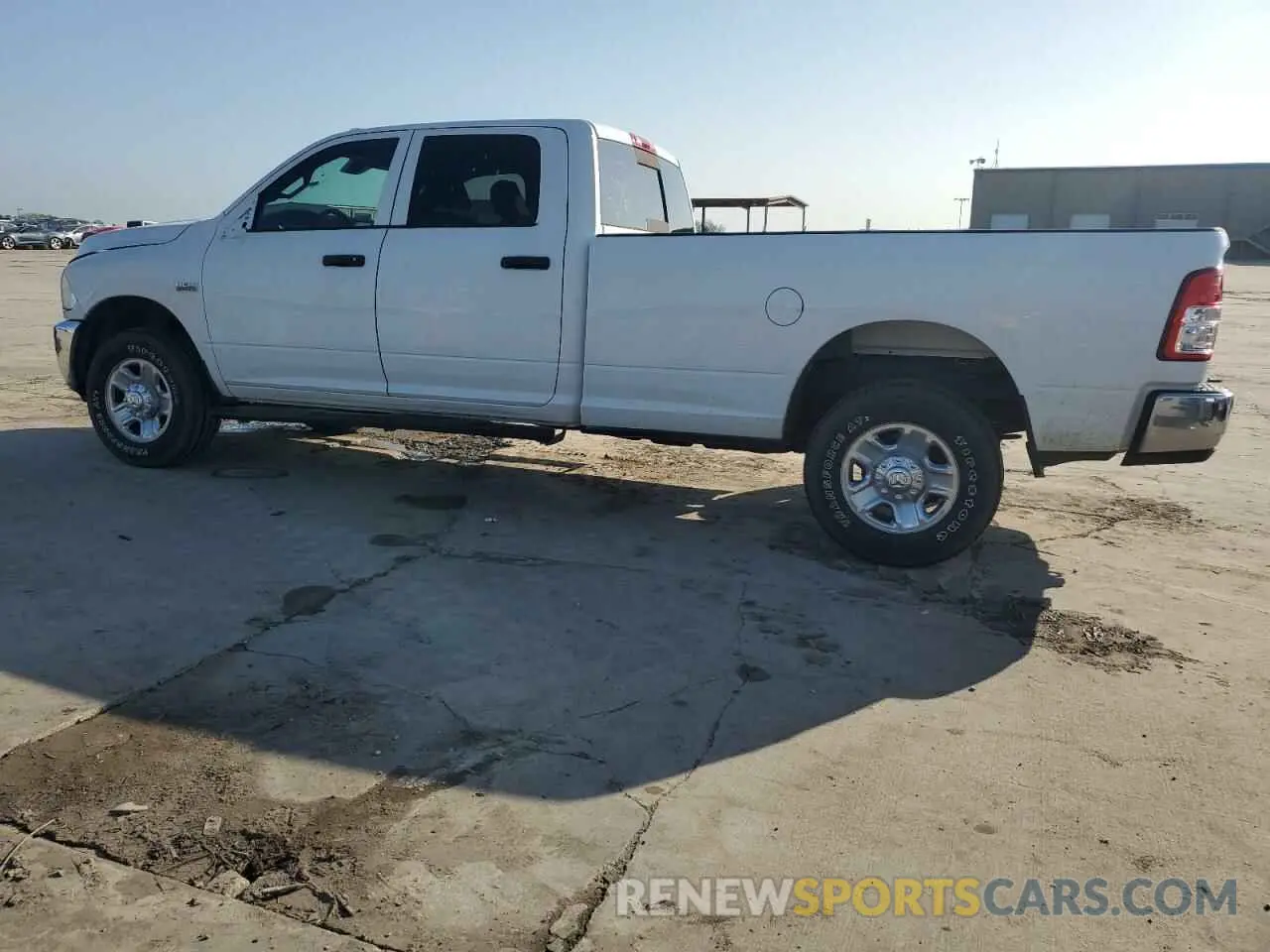 2 Photograph of a damaged car 3C6UR5HJ2RG230415 RAM 2500 2024