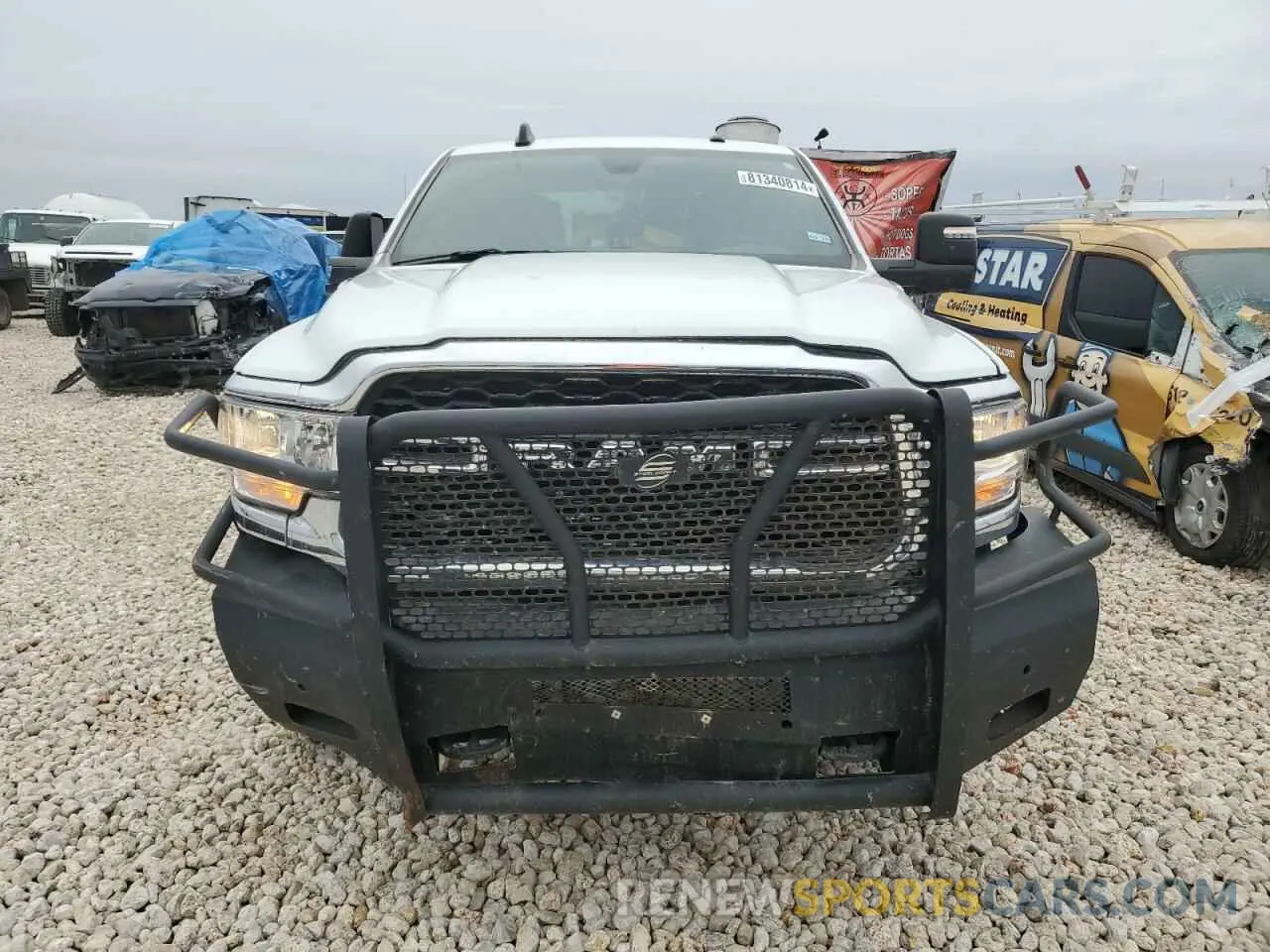 5 Photograph of a damaged car 3C6UR5HJ7RG139575 RAM 2500 2024