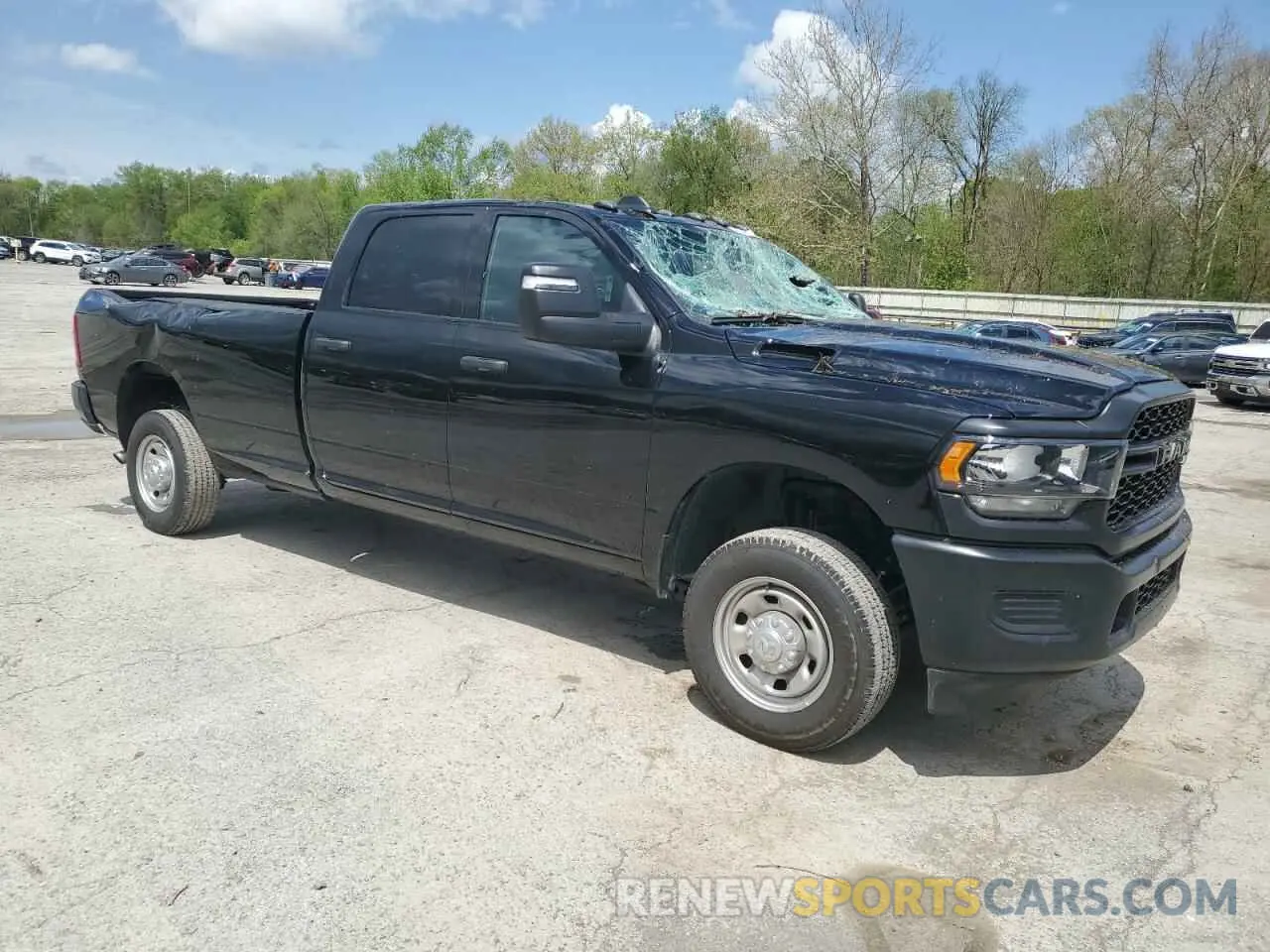 4 Photograph of a damaged car 3C6UR5HJ9RG376715 RAM 2500 2024