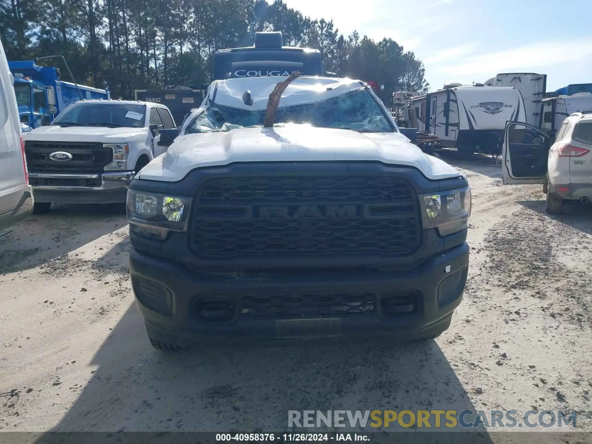 12 Photograph of a damaged car 3C6UR5HJXRG151946 RAM 2500 2024