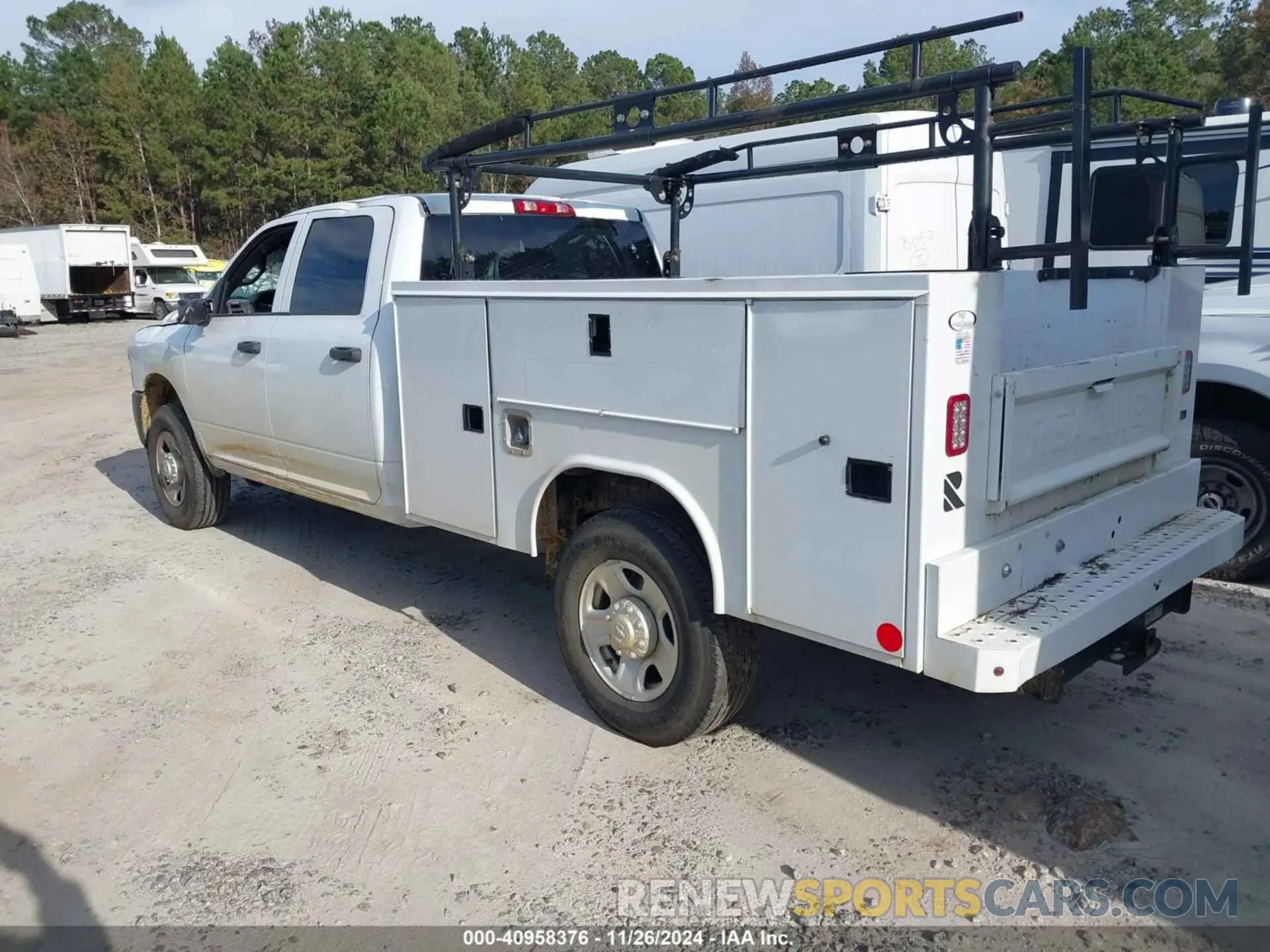 3 Photograph of a damaged car 3C6UR5HJXRG151946 RAM 2500 2024