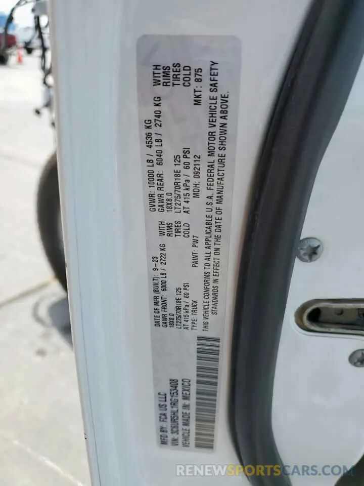 13 Photograph of a damaged car 3C6UR5HL1RG153408 RAM 2500 2024