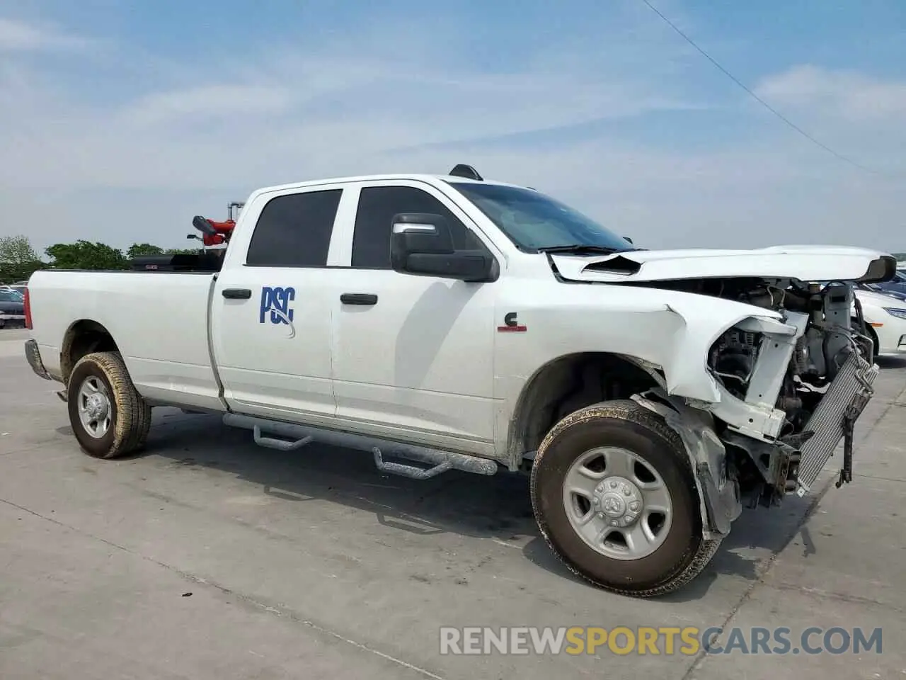 4 Photograph of a damaged car 3C6UR5HL1RG153408 RAM 2500 2024