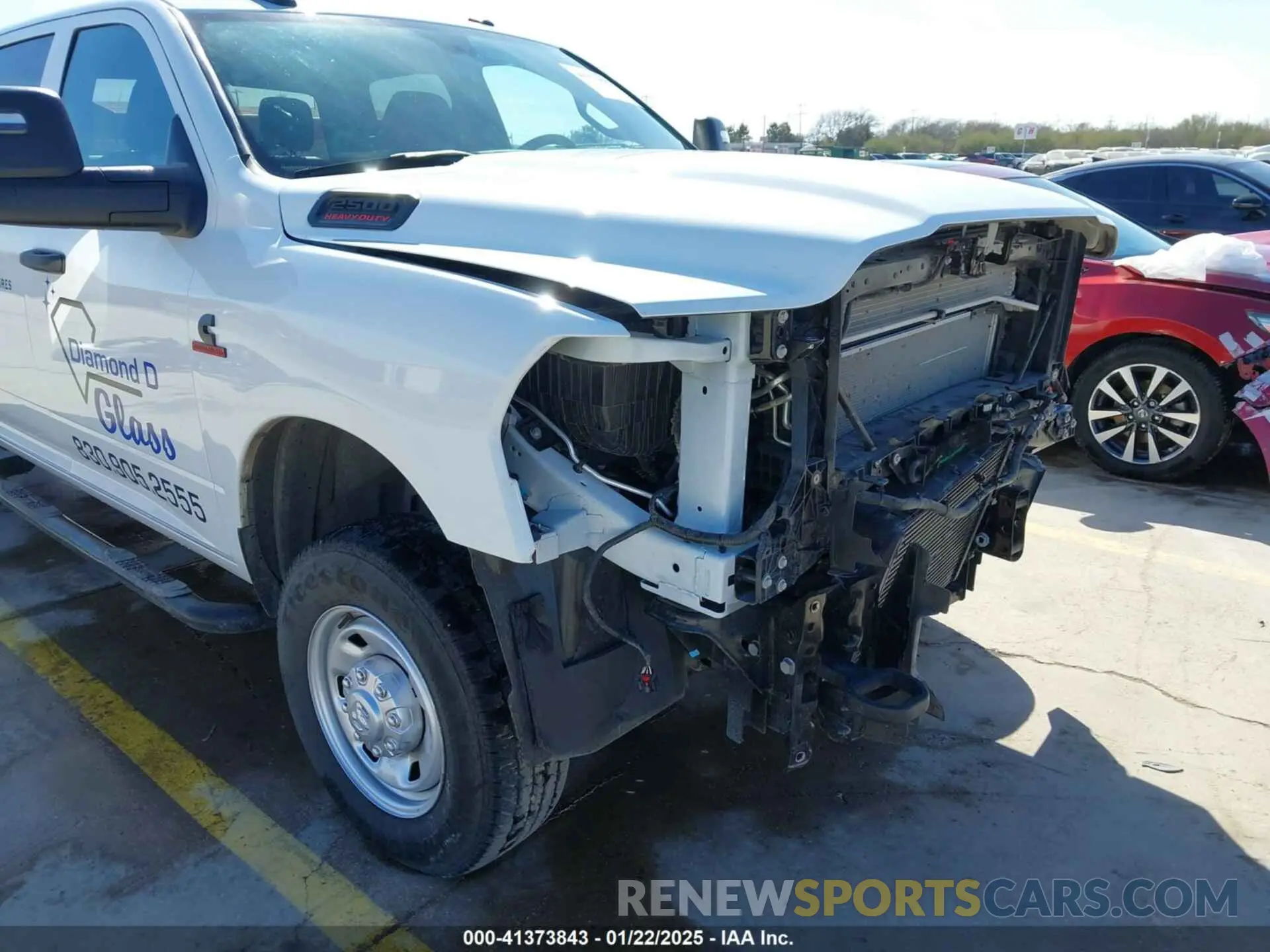 18 Photograph of a damaged car 3C6UR5HL3RG253266 RAM 2500 2024