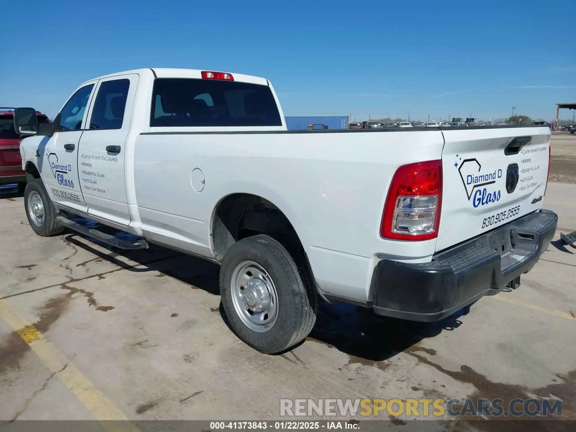 3 Photograph of a damaged car 3C6UR5HL3RG253266 RAM 2500 2024