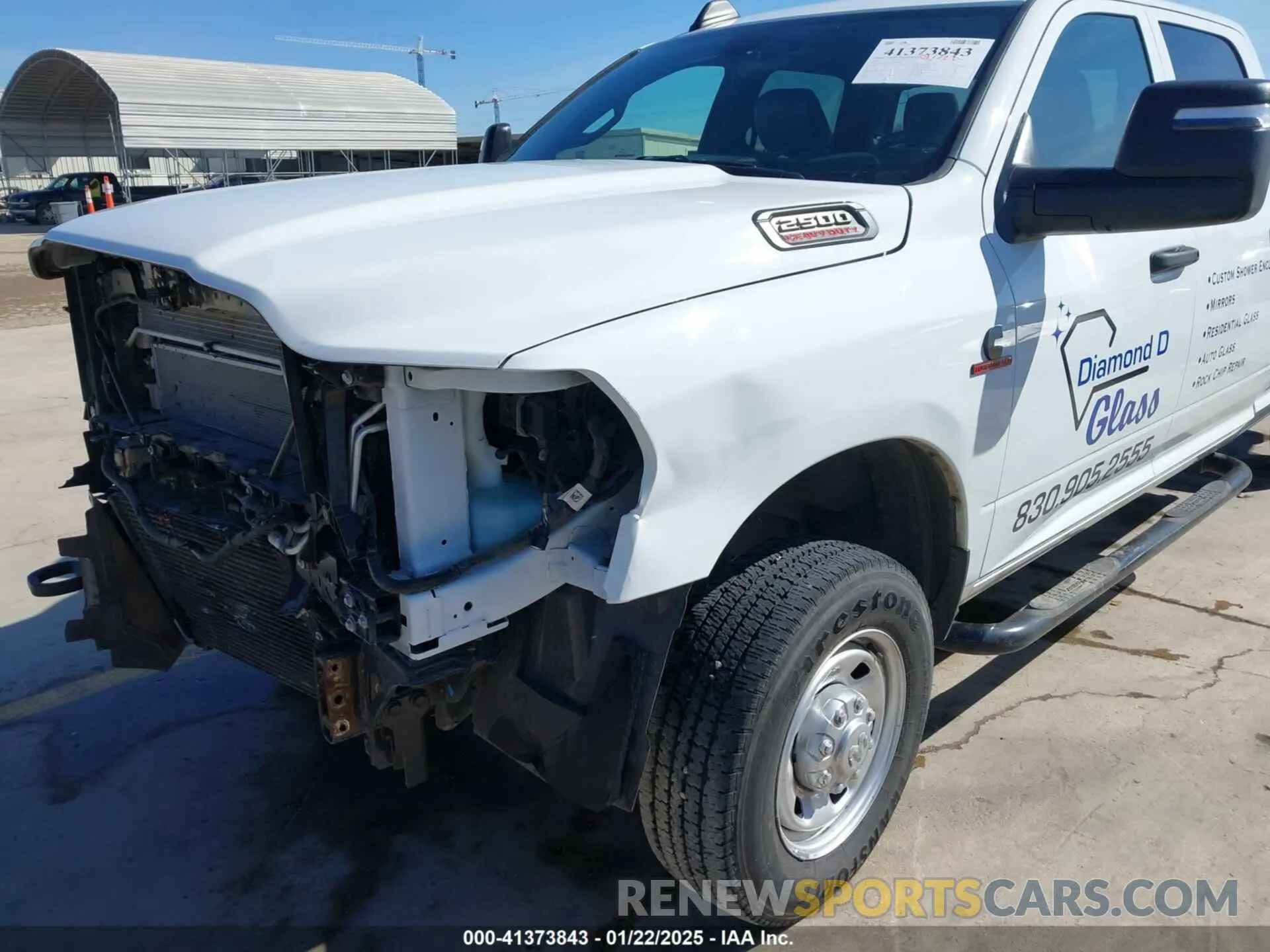 6 Photograph of a damaged car 3C6UR5HL3RG253266 RAM 2500 2024