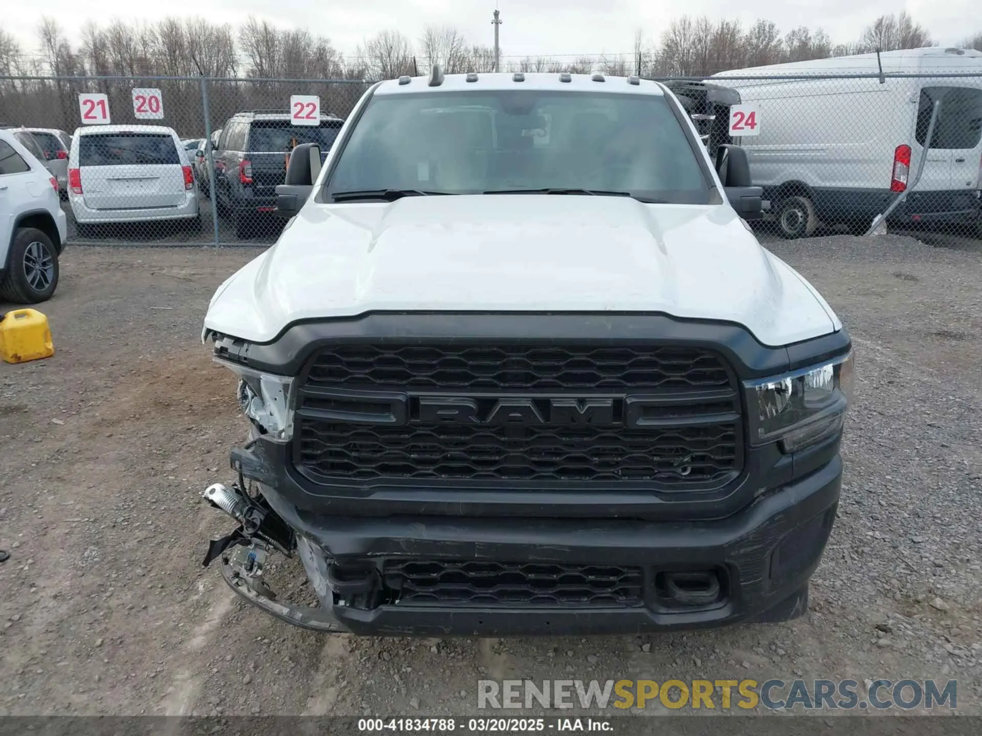 12 Photograph of a damaged car 3C6UR5HL4RG156559 RAM 2500 2024