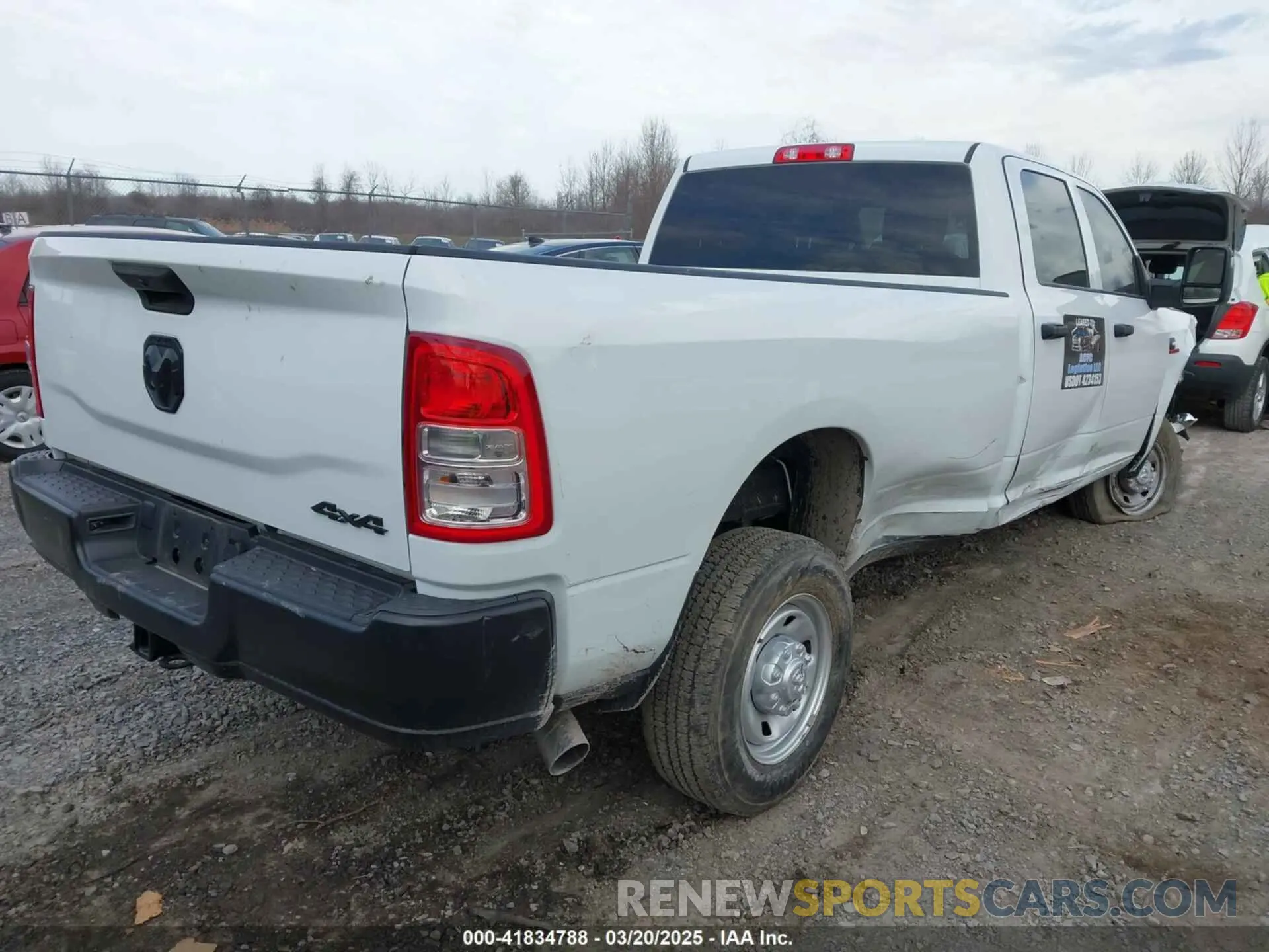 4 Photograph of a damaged car 3C6UR5HL4RG156559 RAM 2500 2024