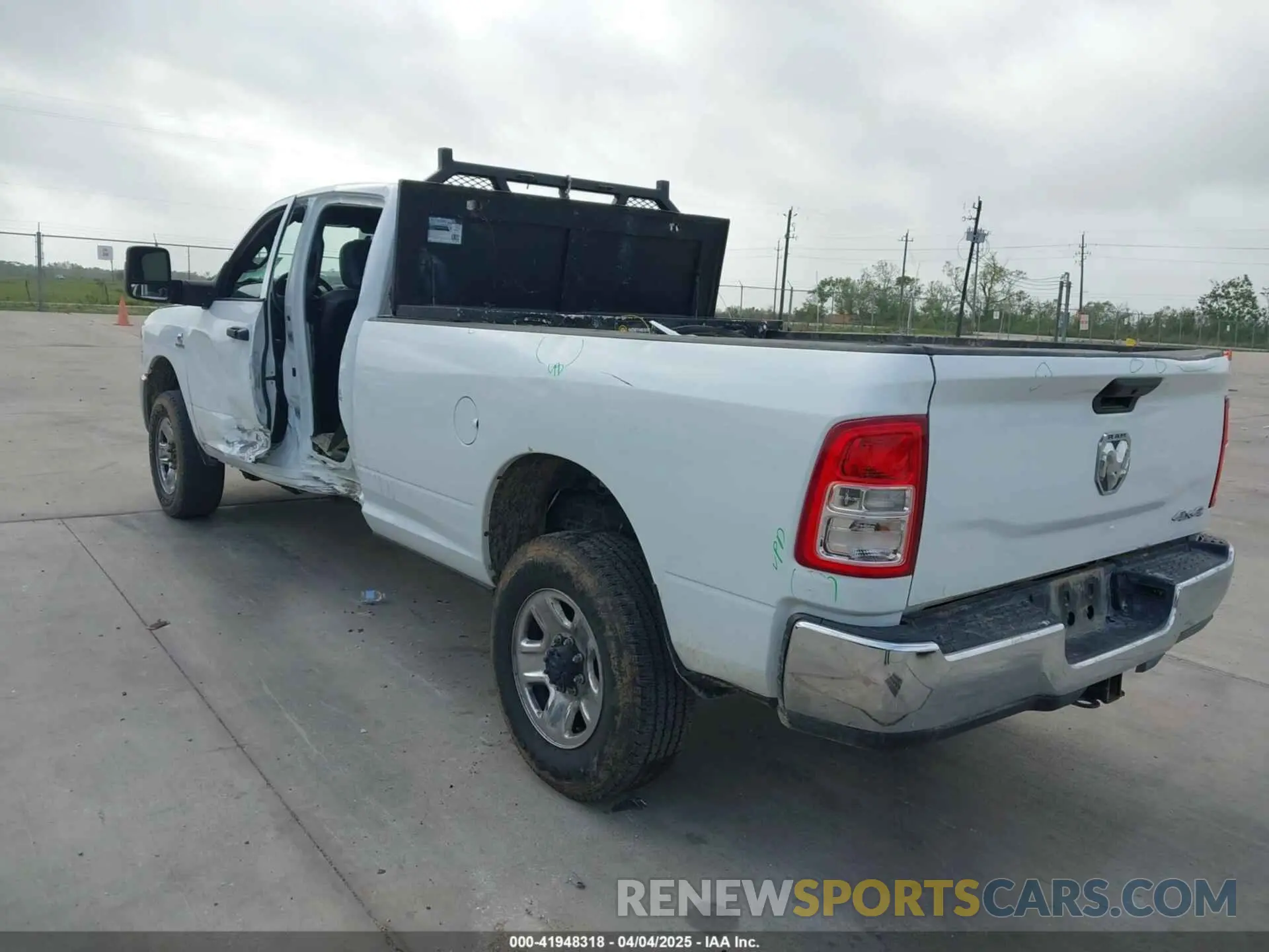 3 Photograph of a damaged car 3C6UR5HL9RG218229 RAM 2500 2024