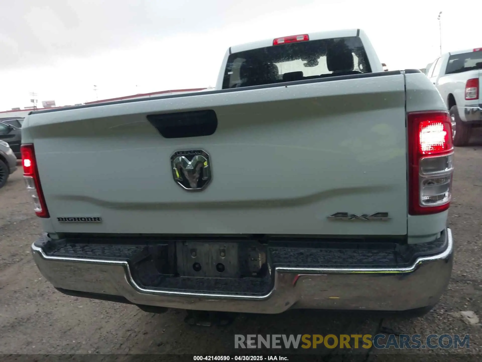 16 Photograph of a damaged car 3C6UR5JL5RG337647 RAM 2500 2024