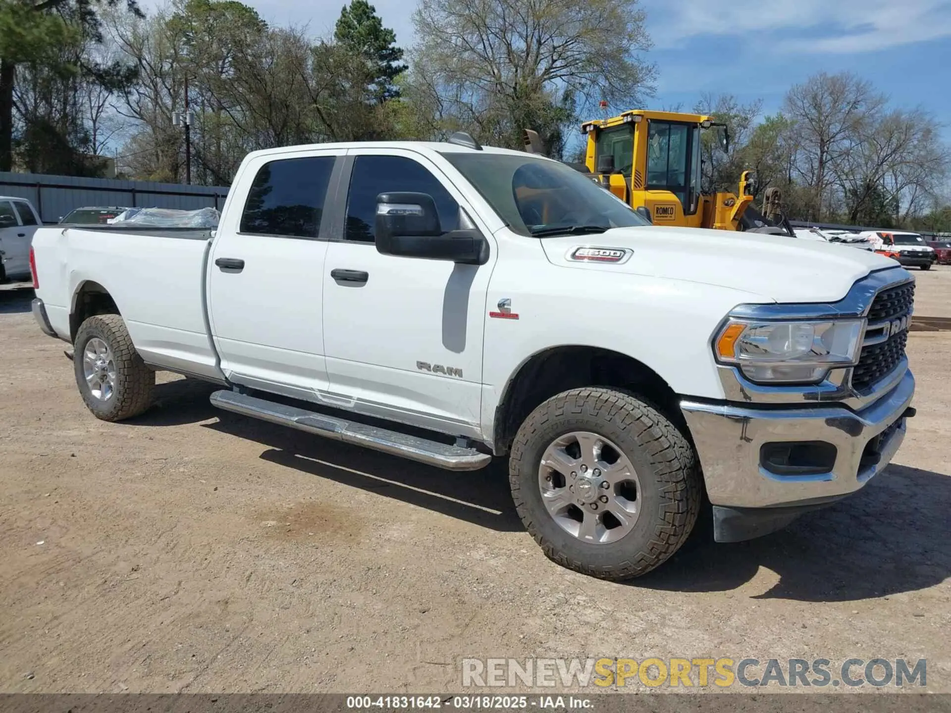 1 Photograph of a damaged car 3C6UR5JLXRG340205 RAM 2500 2024