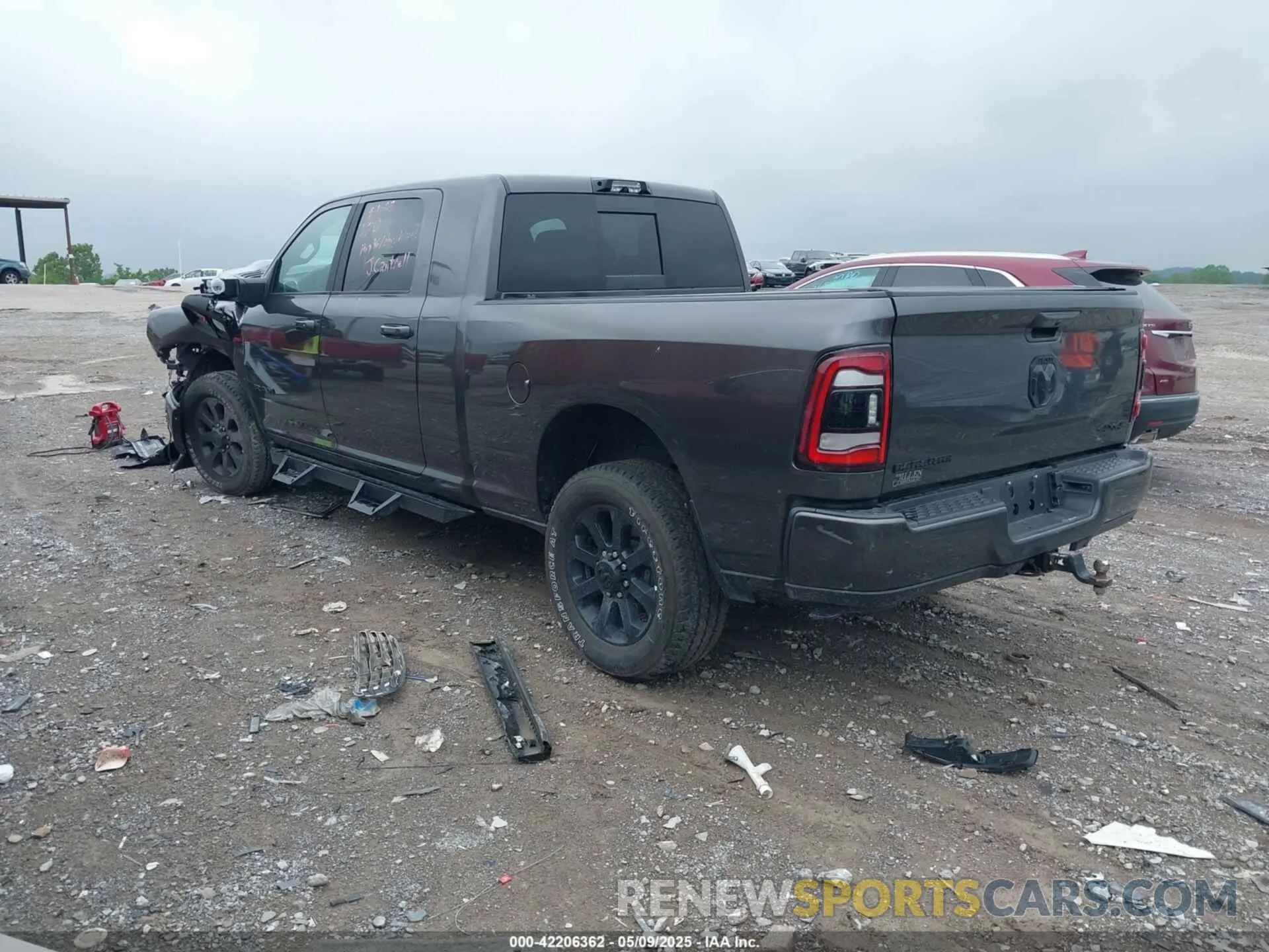 3 Photograph of a damaged car 3C6UR5NL0RG329918 RAM 2500 2024