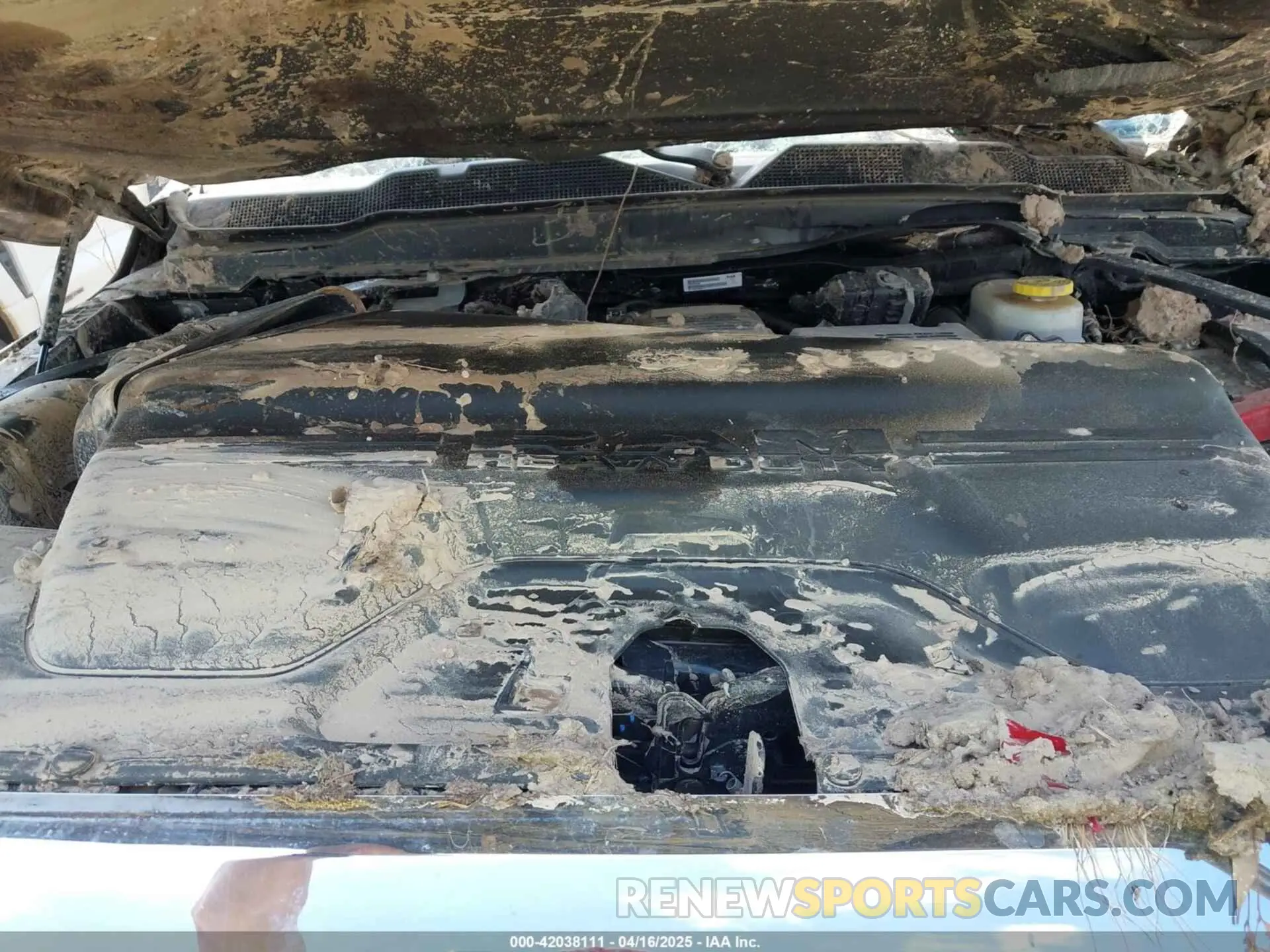 10 Photograph of a damaged car 3C6UR5PL9RG187016 RAM 2500 2024