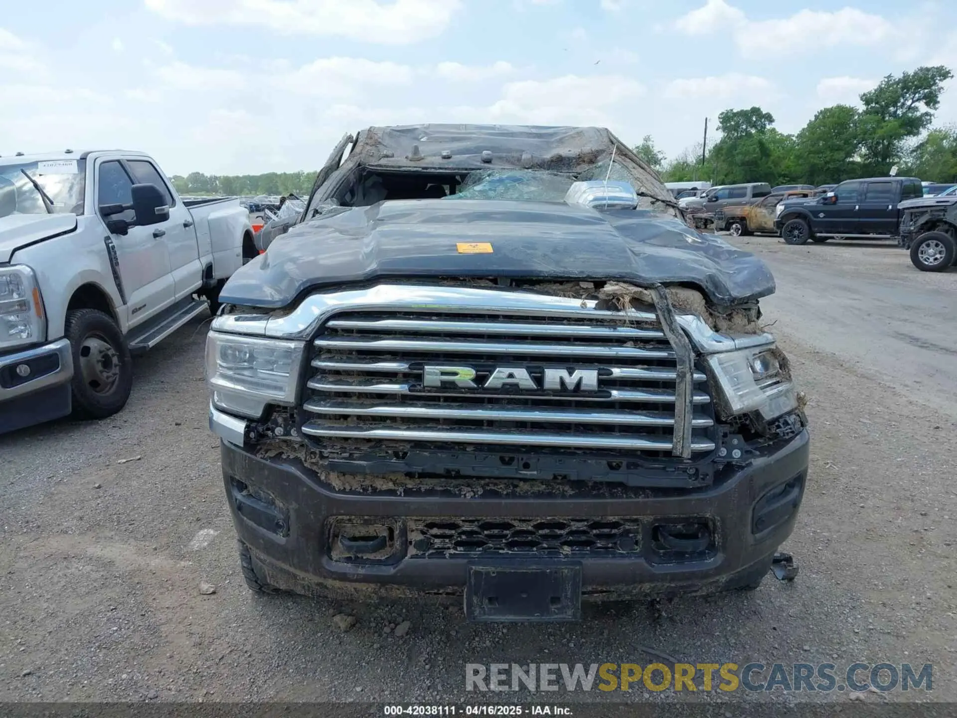 12 Photograph of a damaged car 3C6UR5PL9RG187016 RAM 2500 2024